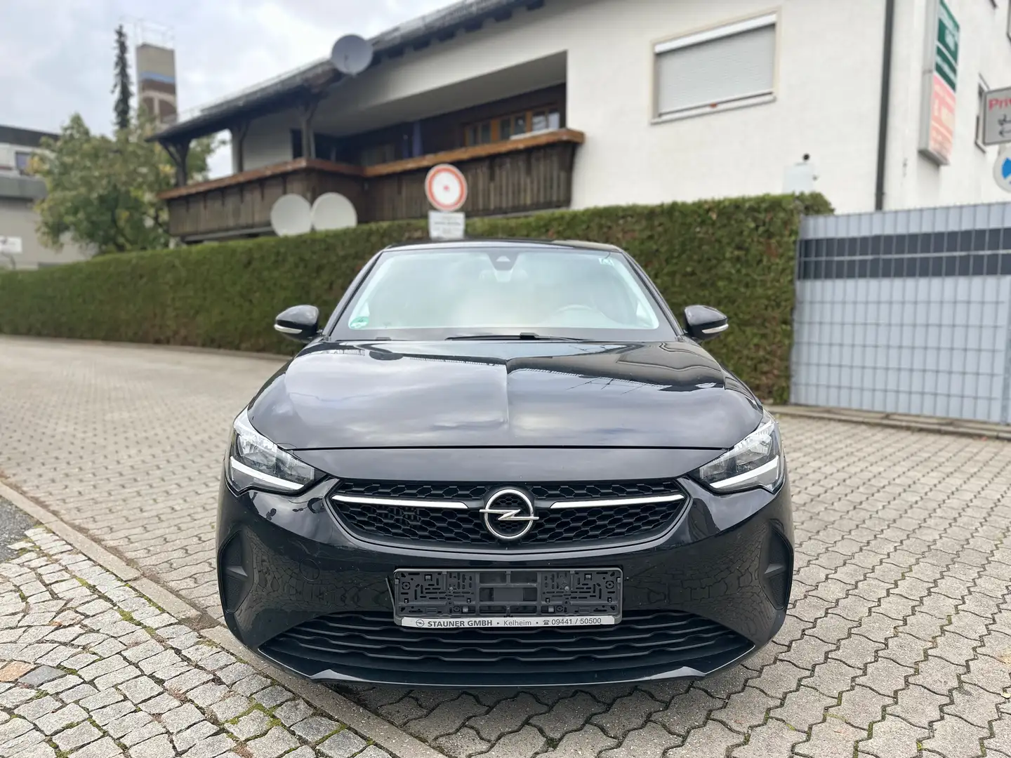 Opel Corsa Edition *Cam*SZH*PDC*Car-Play*Klima*SPUR-HA* Schwarz - 2