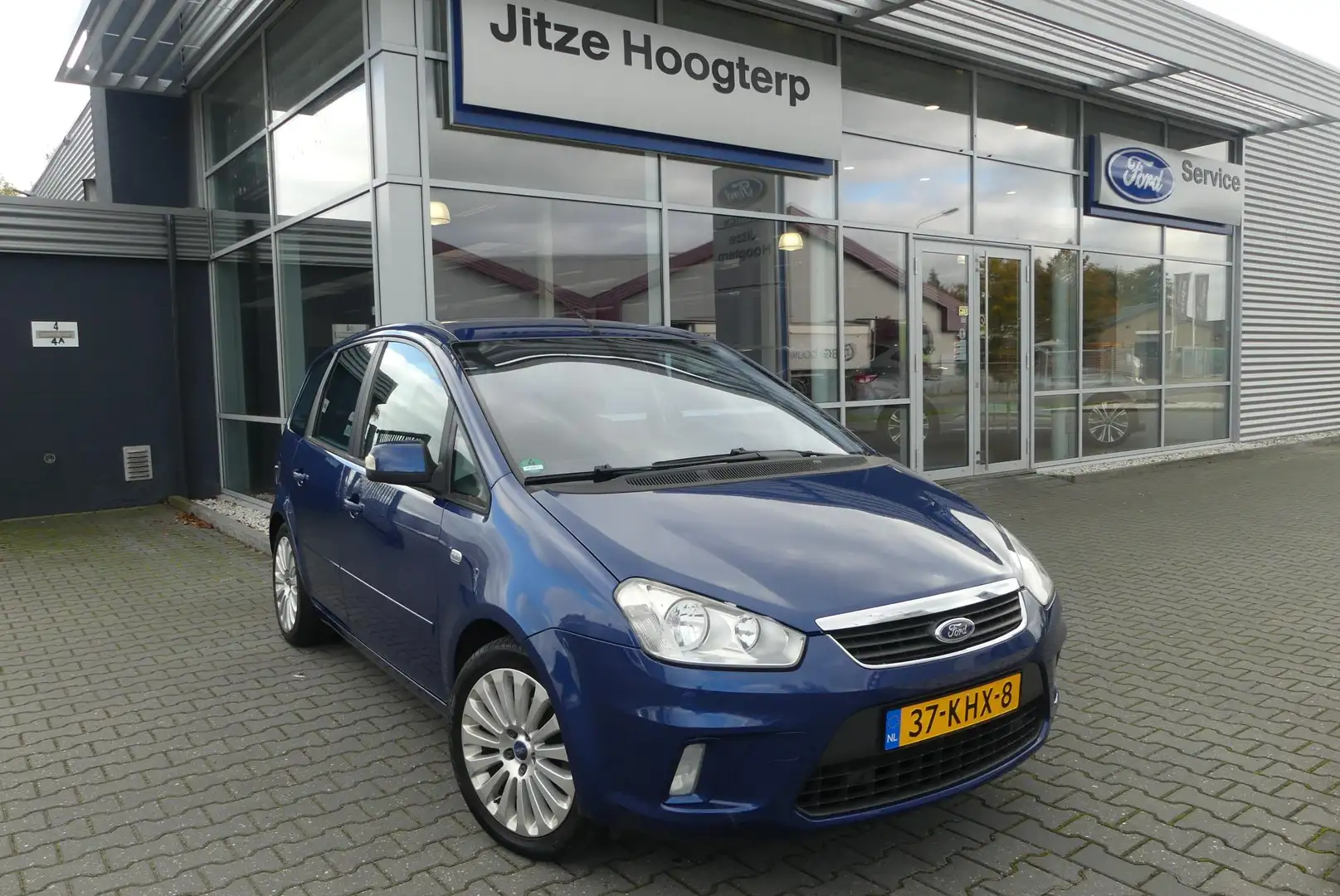 Ford C-Max 1.8-16V Titanium CRUISE, CLIMA, TREKHAAK AFNEEMBAA Blauw - 1