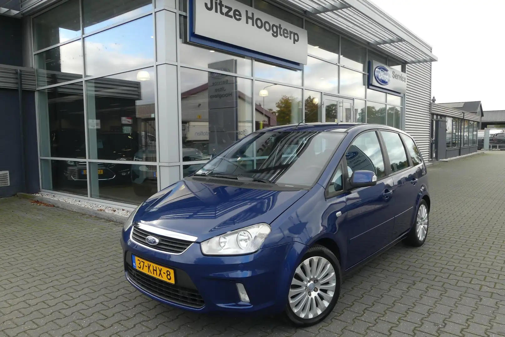 Ford C-Max 1.8-16V Titanium CRUISE, CLIMA, TREKHAAK AFNEEMBAA Blauw - 2