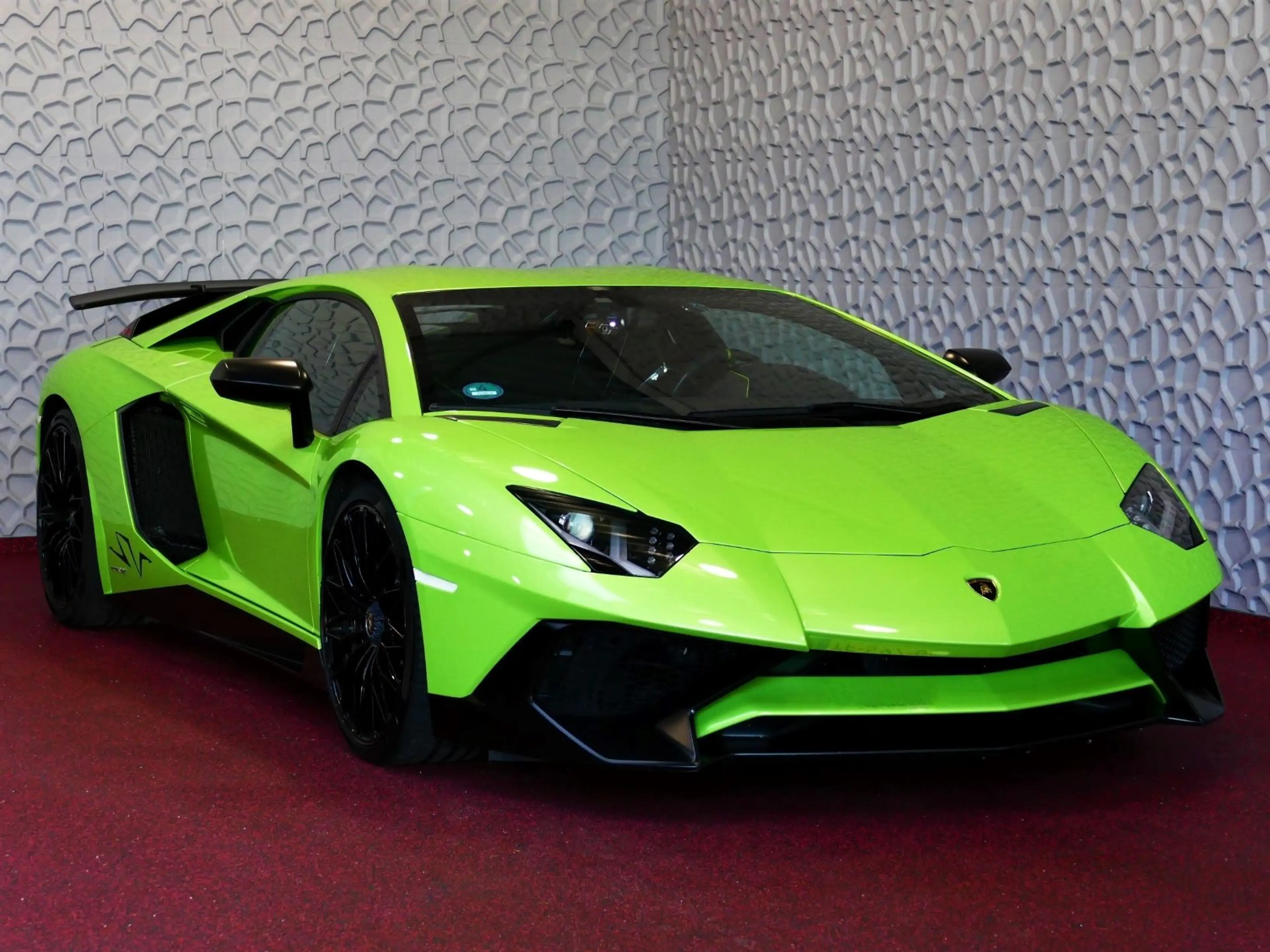 Lamborghini Aventador 6.5 V12 LP750-4 SV SUPERVELOCE VERDE ITHACA INKL. — photo 2