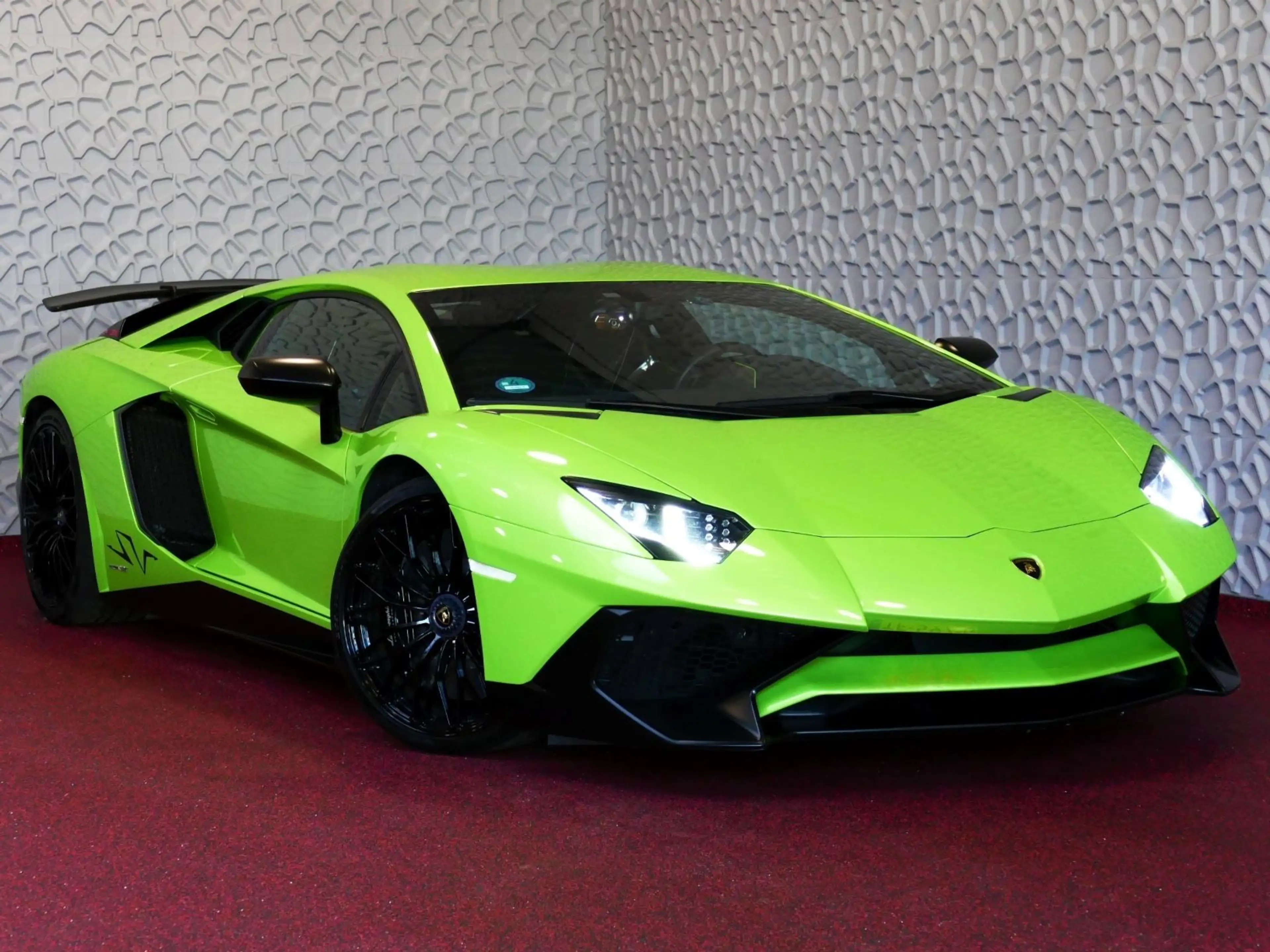 Lamborghini Aventador 6.5 V12 LP750-4 SV SUPERVELOCE VERDE ITHACA INKL. — photo 21