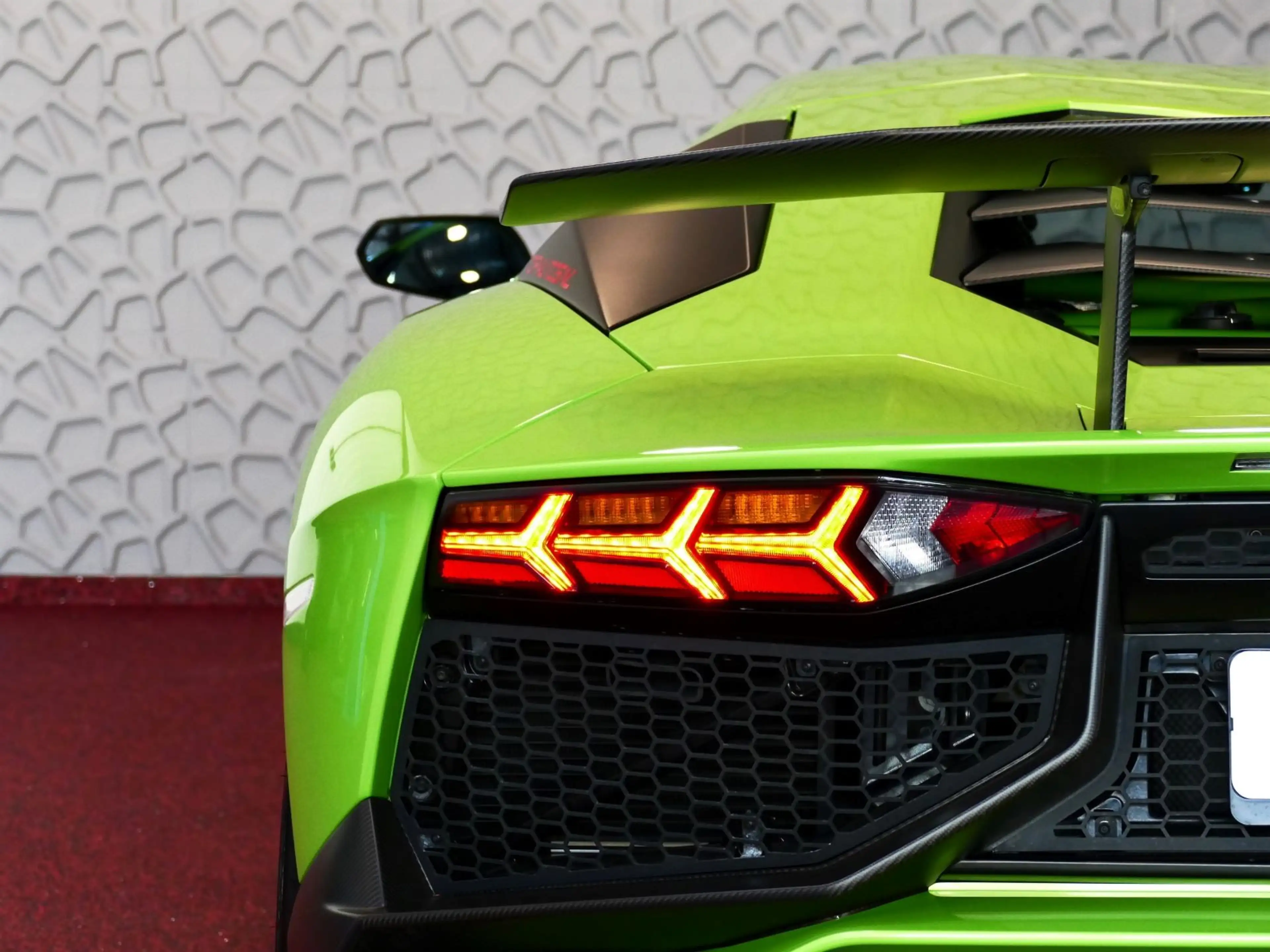 Lamborghini Aventador 6.5 V12 LP750-4 SV SUPERVELOCE VERDE ITHACA INKL. — photo 31