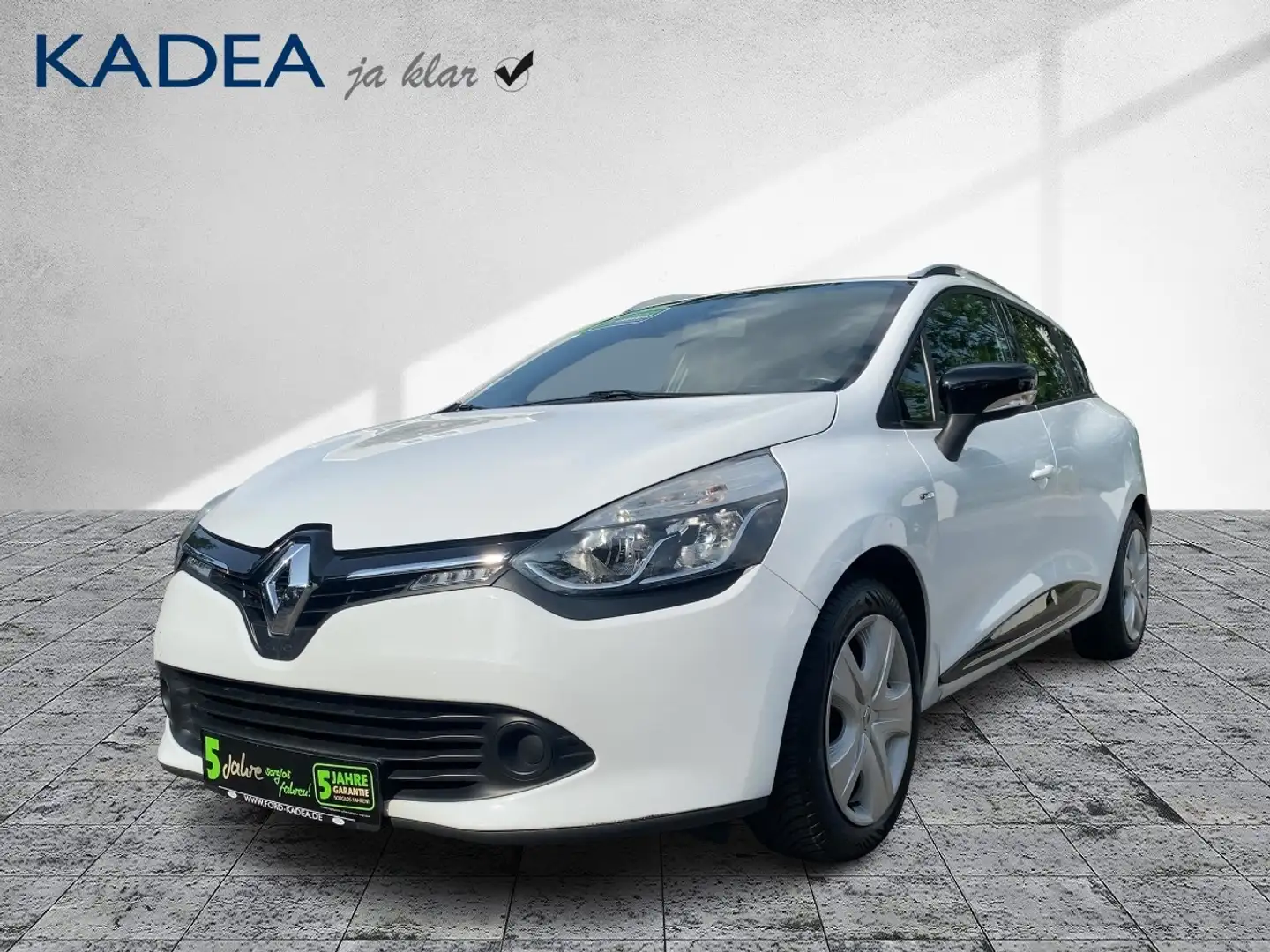 Renault Clio IV 1.2 Grandtour Limited Klima|Navi|Tempomat Blanco - 1