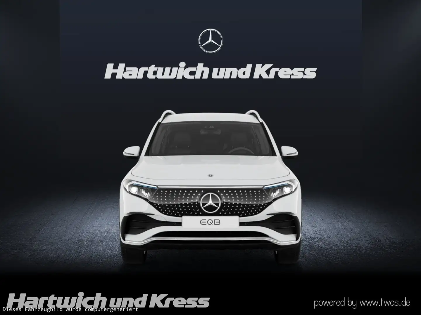 Mercedes-Benz EQB 350 EQB 350 AMG Line 4Matic+7Sitzer+19"Räder+LED+Kamera+ Blanc - 2