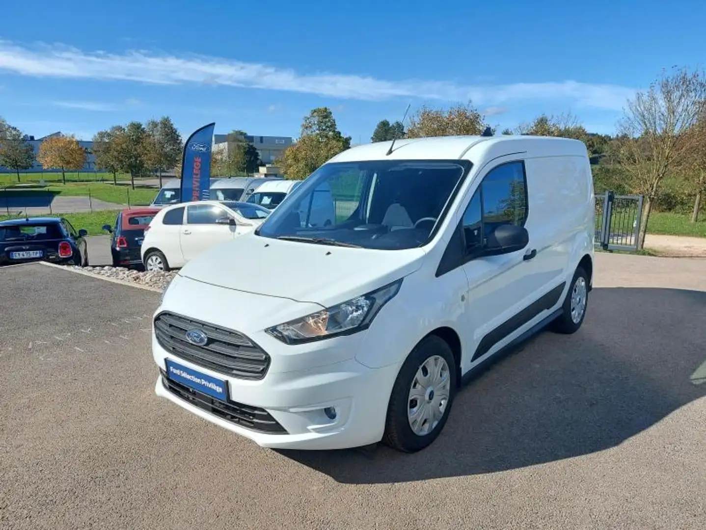 Ford Transit Connect L1 1.0E 100ch E85 Trend Blanc - 1
