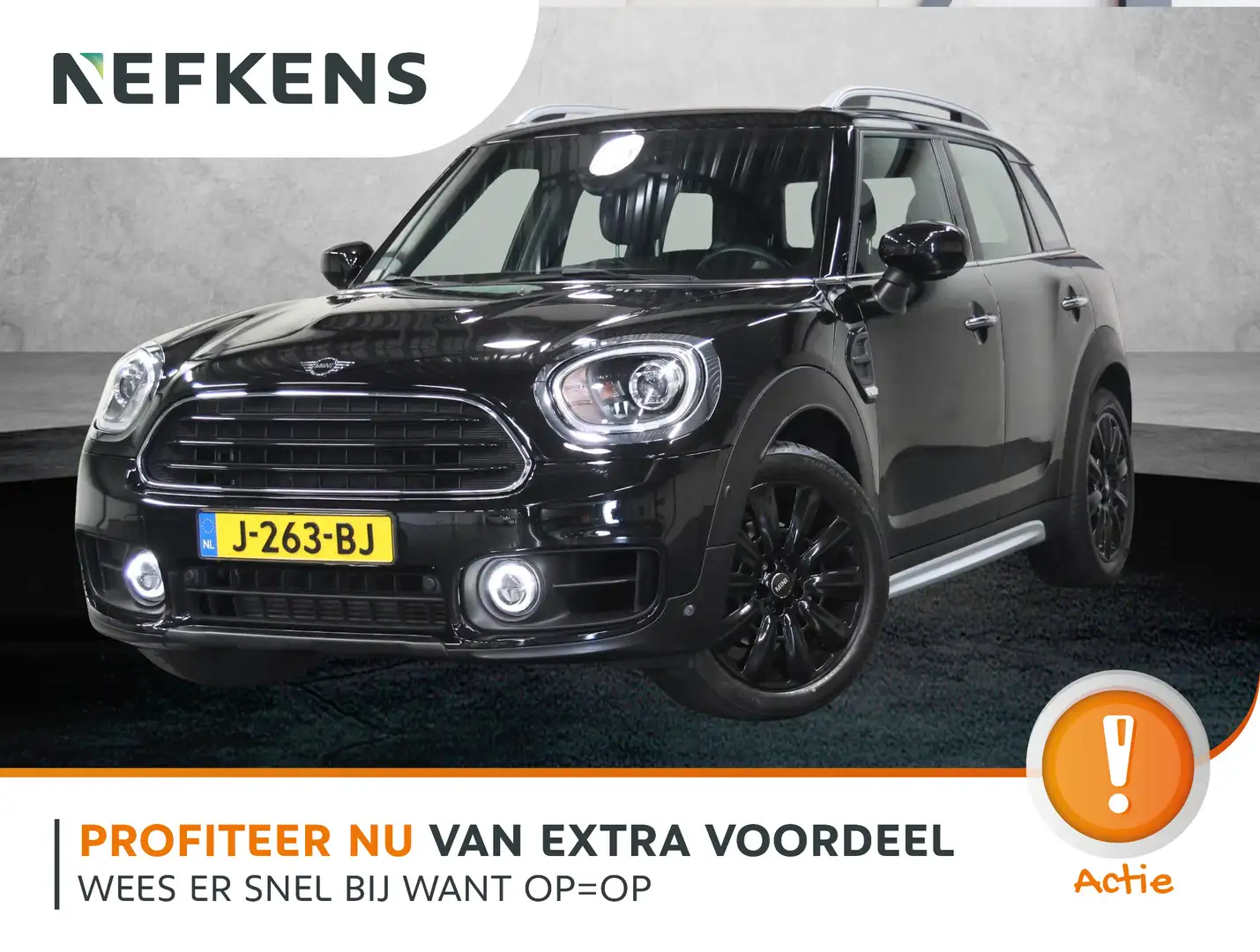 MINI Cooper Countryman Mini 136PK Pepper | 1ste eigenaar | HarmanKardon | Zwart - 1