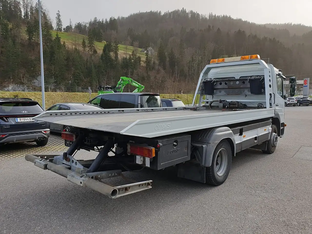 Mercedes-Benz Atego 1223L Abschleppwagen, foto 10