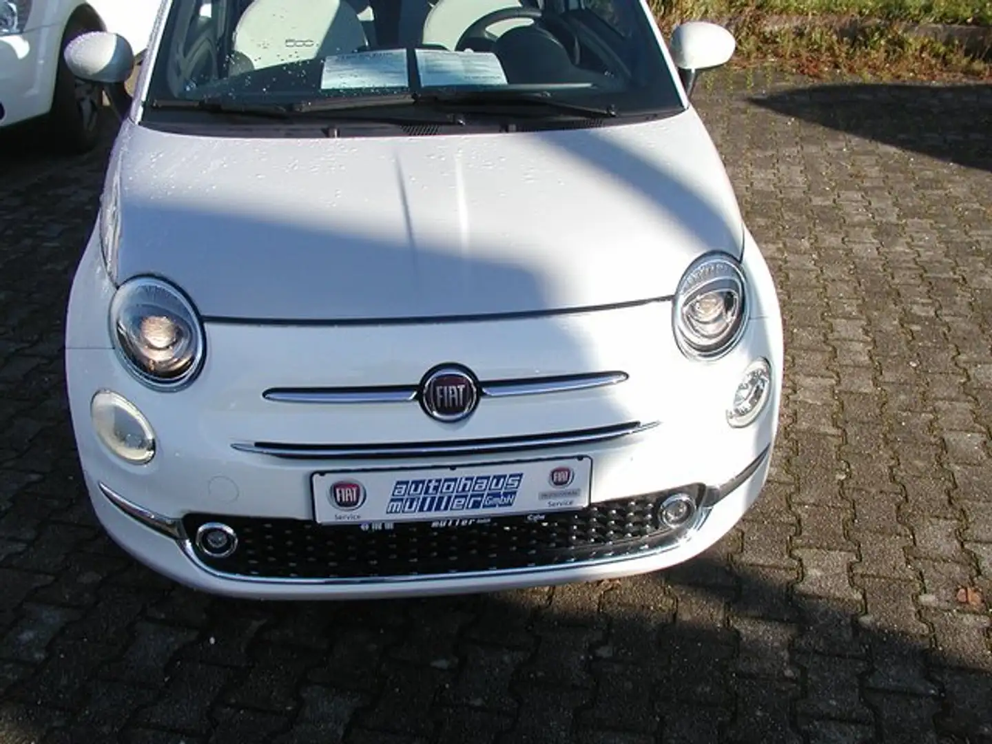 Fiat 500 1.0 mild Hybrid Dolcevita Schiebedach Weiß - 1