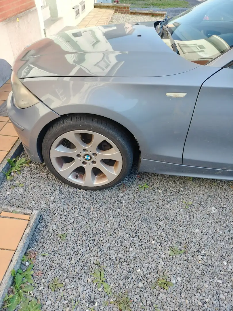 BMW 120 120 d Bleu - 2