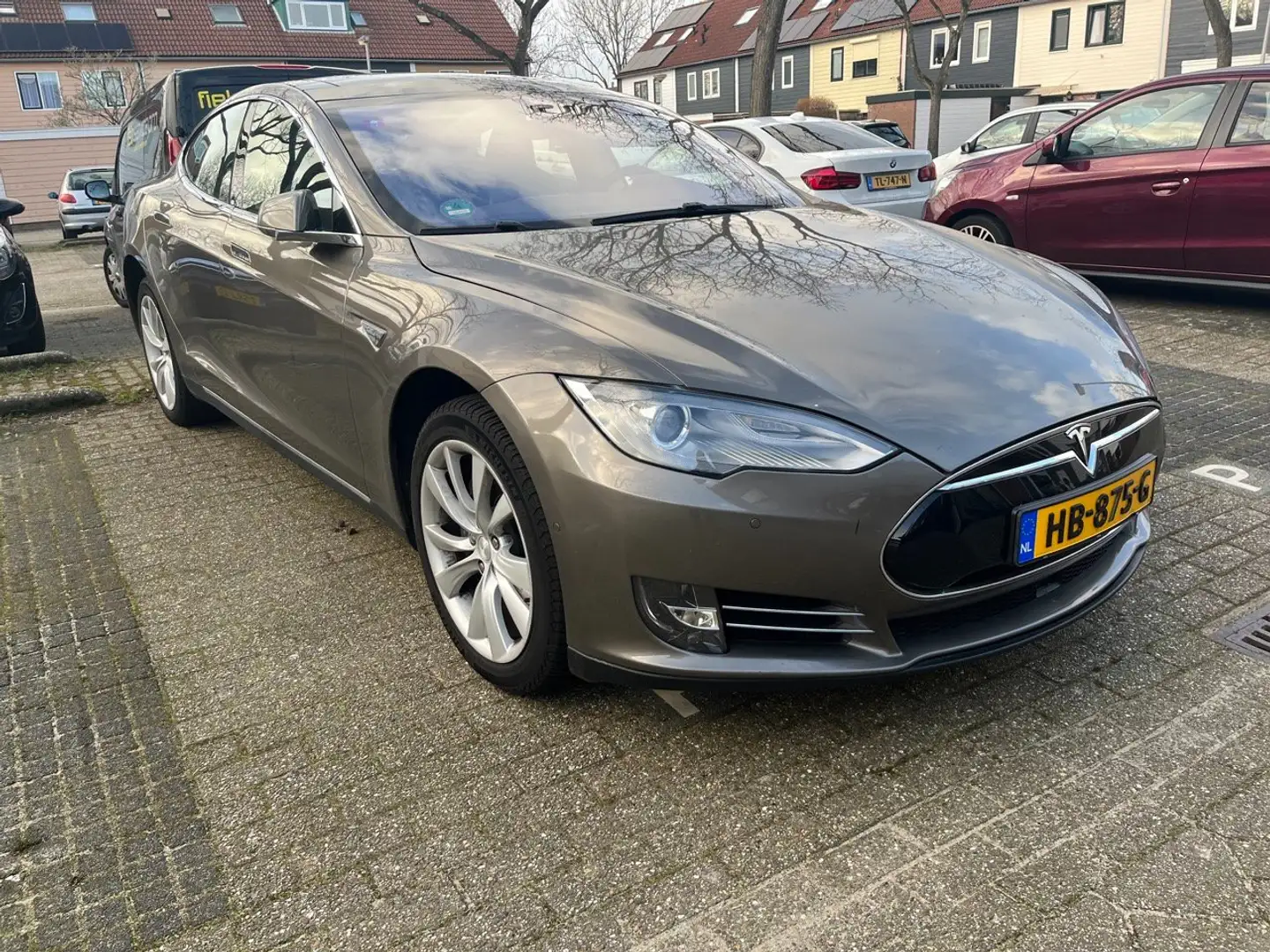 Tesla Model S 70D | AWD | CCS | LTE | Pano/Schuifdak Grijs - 2