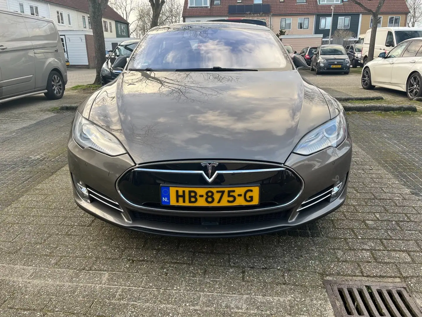 Tesla Model S 70D | AWD | CCS | LTE | Pano/Schuifdak Grijs - 1