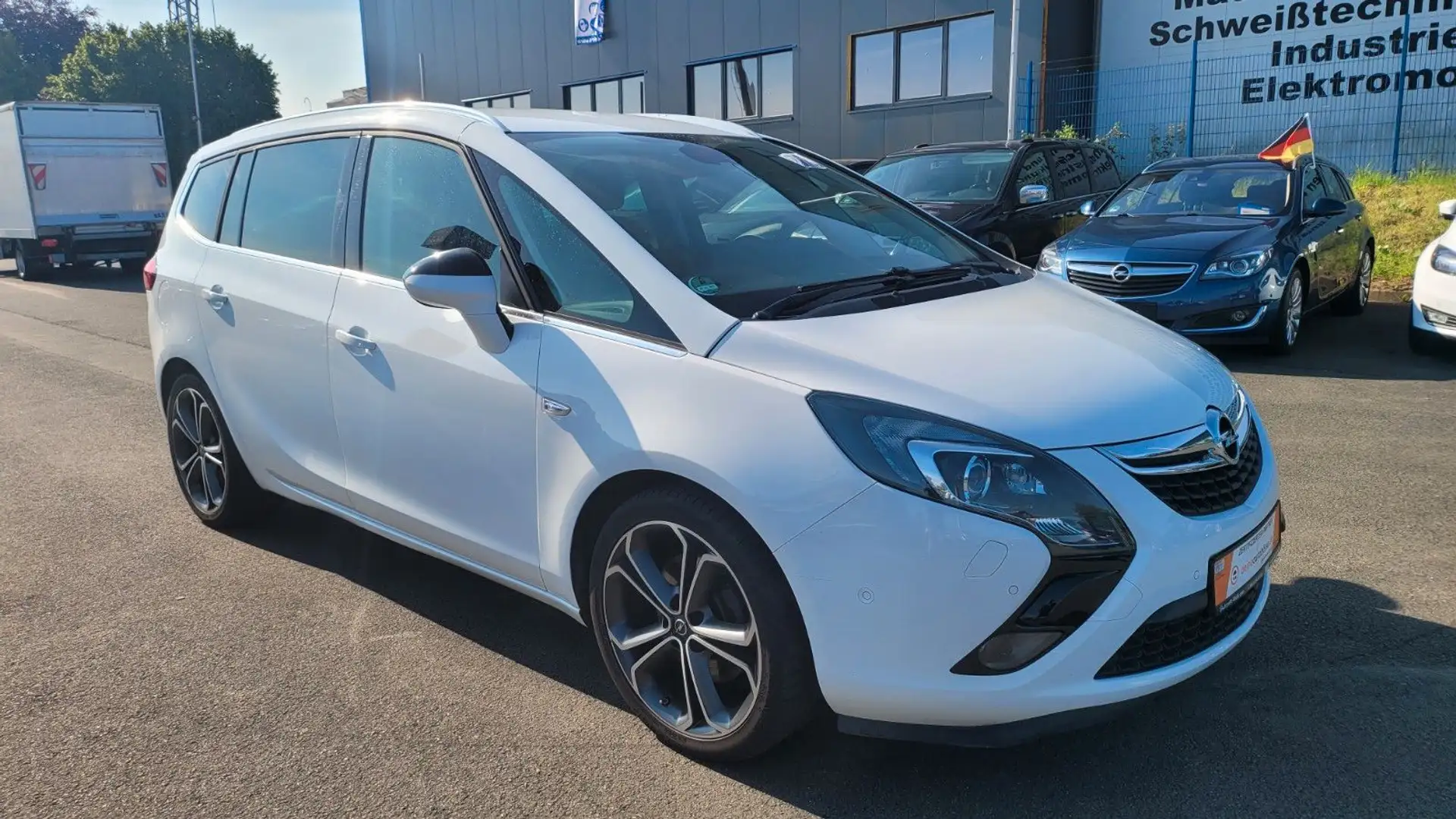 Opel Zafira C Tourer Innovation Scheckheft/AHK/Navi Weiß - 2
