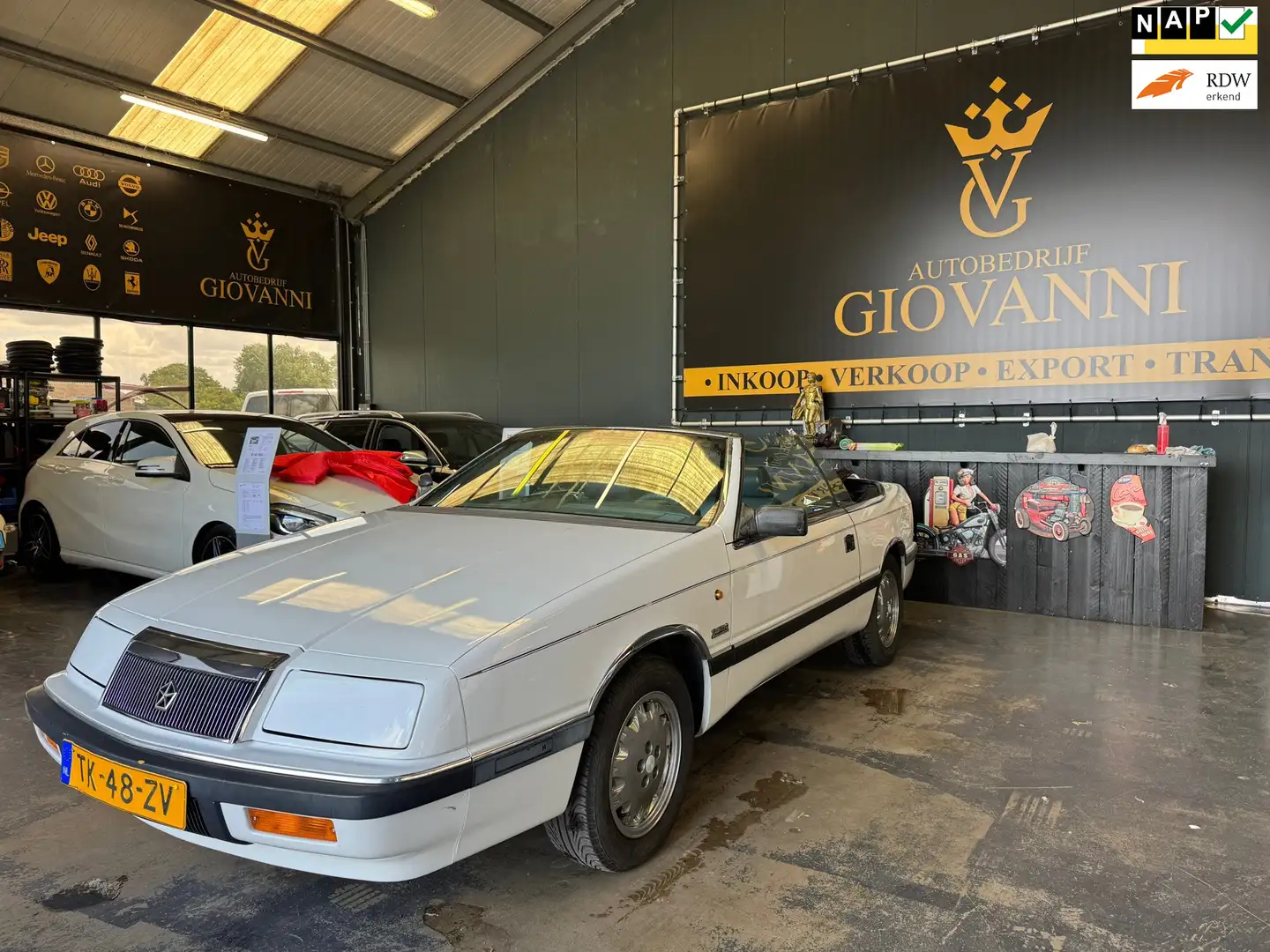 Chrysler Le Baron LeBaron 2.2 Turbo Convertible inruilen is mogelijk Blanco - 1