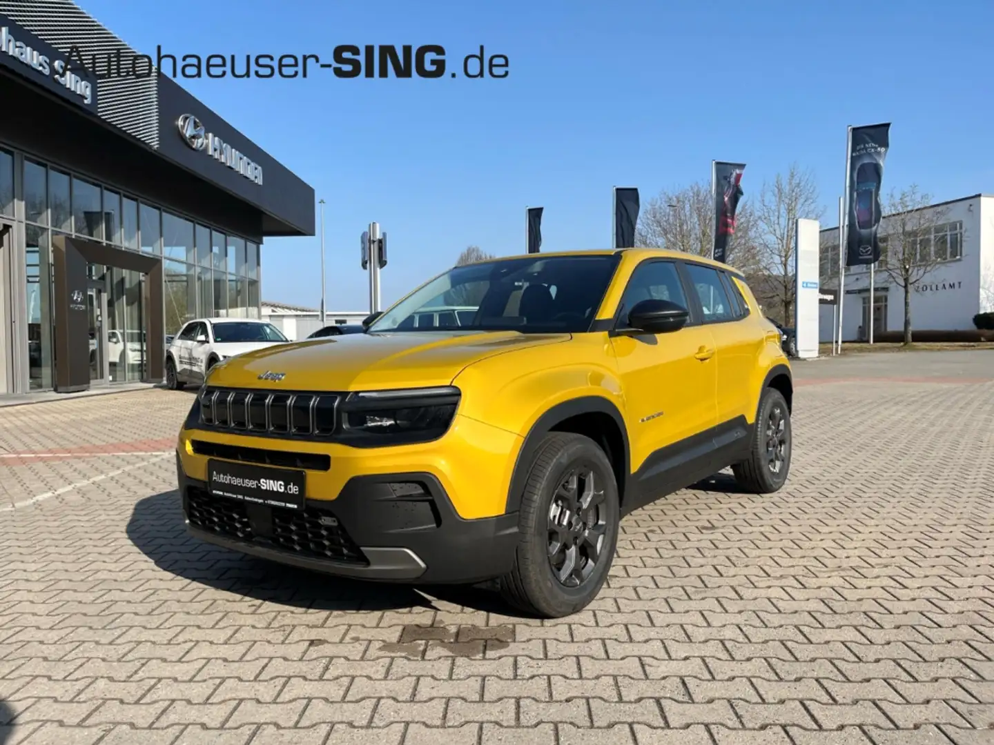 Jeep Avenger Longitude Automatik MHEV LED SHZ AC/AA Gelb - 1