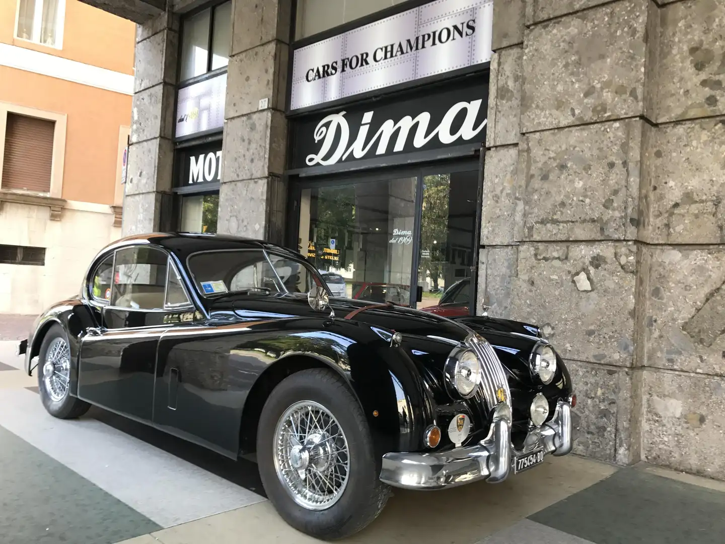 Jaguar XK 140 Coupé idonea per Millemiglia Negro - 1