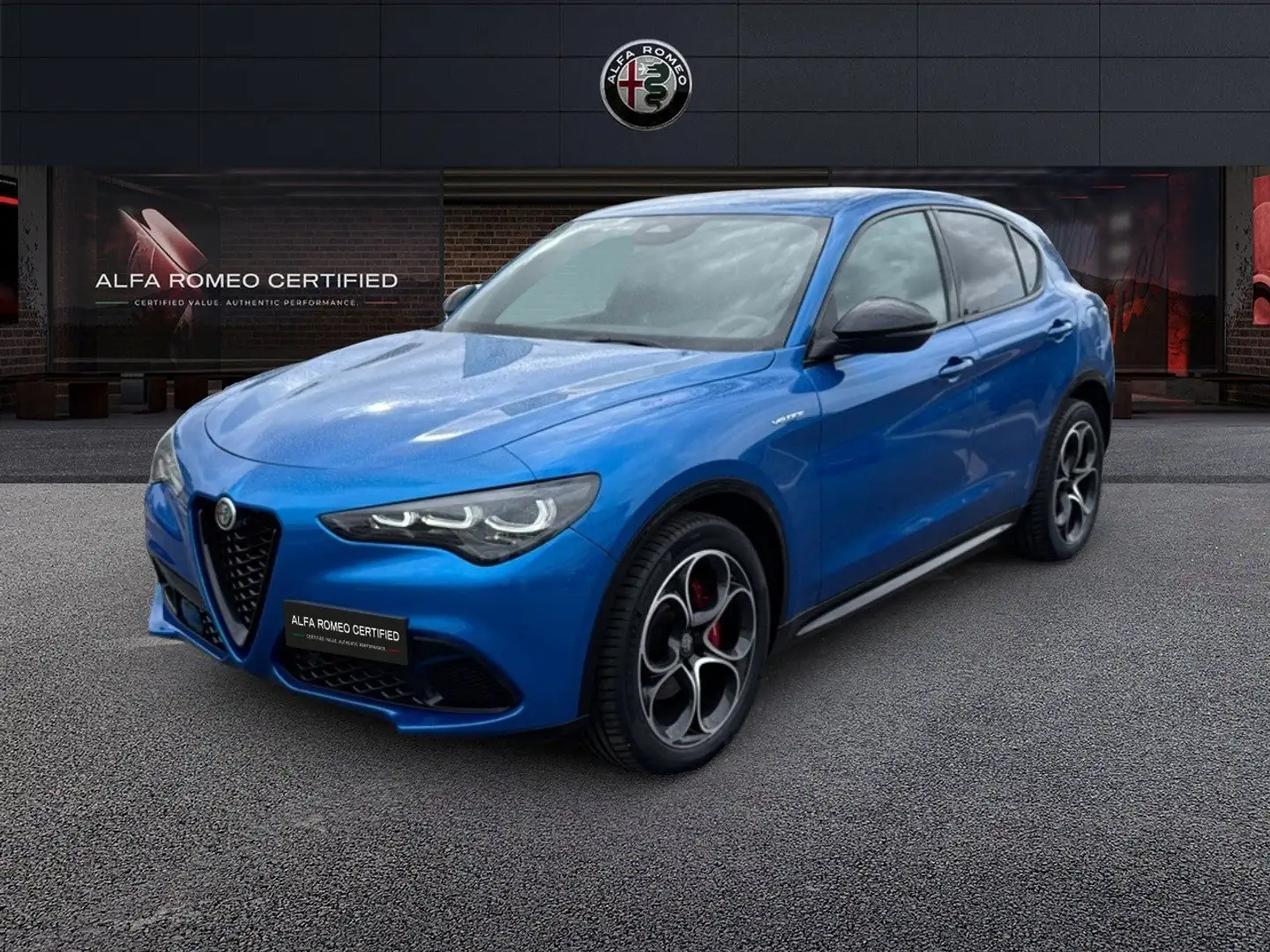 Alfa Romeo Stelvio 2.2 TD 160 CV Veloce AT8 RWD Blu/Azzurro - 1