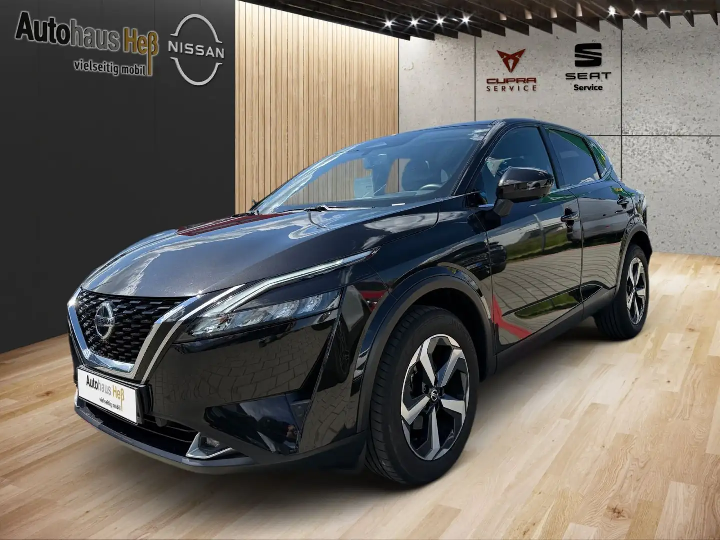 Nissan Qashqai 1.3 DIG-T N-Connecta *SHZ*Navi*Kamera* Negro - 1