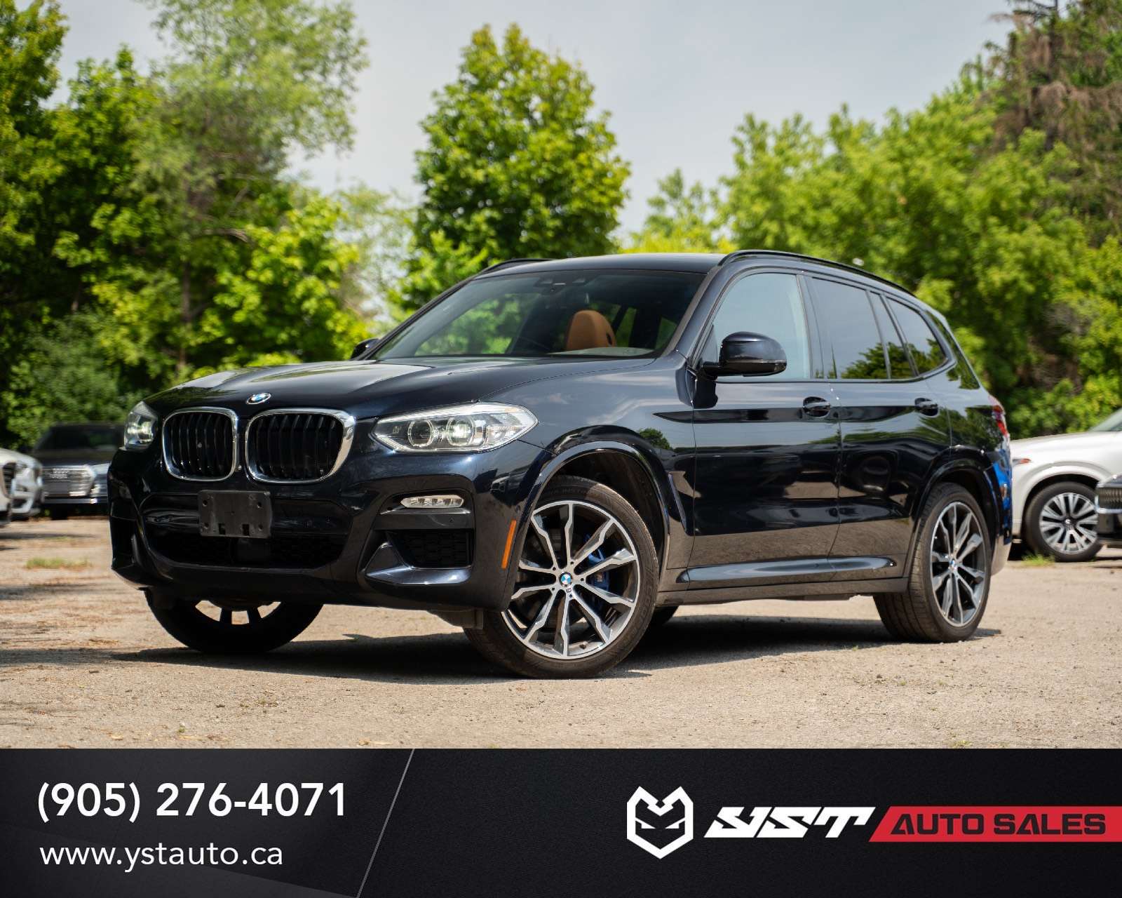 Black 2019 BMW X3 SUV / Crossover All-Wheel Drive Automatic