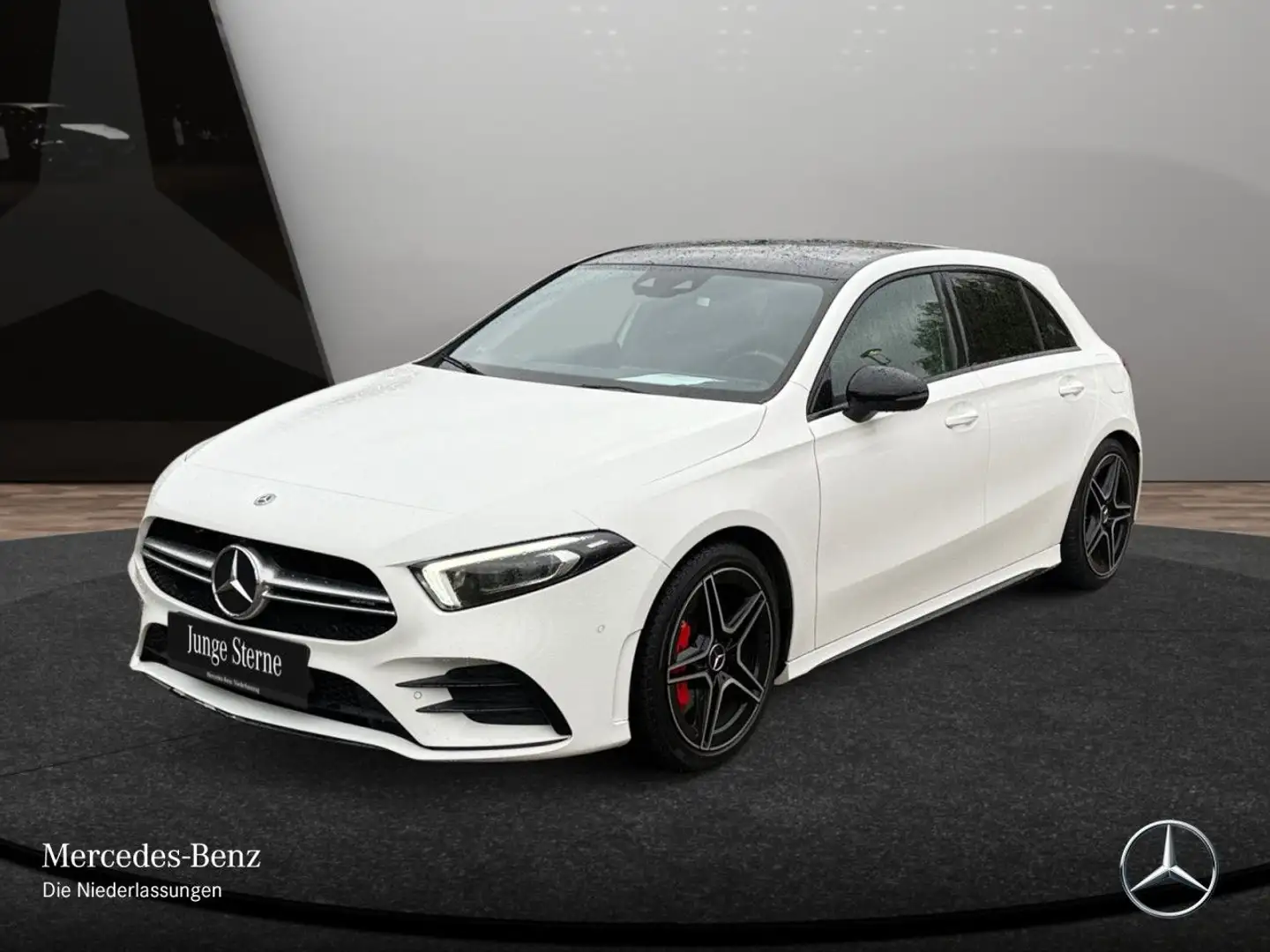 Mercedes-Benz A 35 AMG A 35 4M Kompakt AMG+PANO+MULTIBEAM+BURMESTER+TOTW Blanc - 2