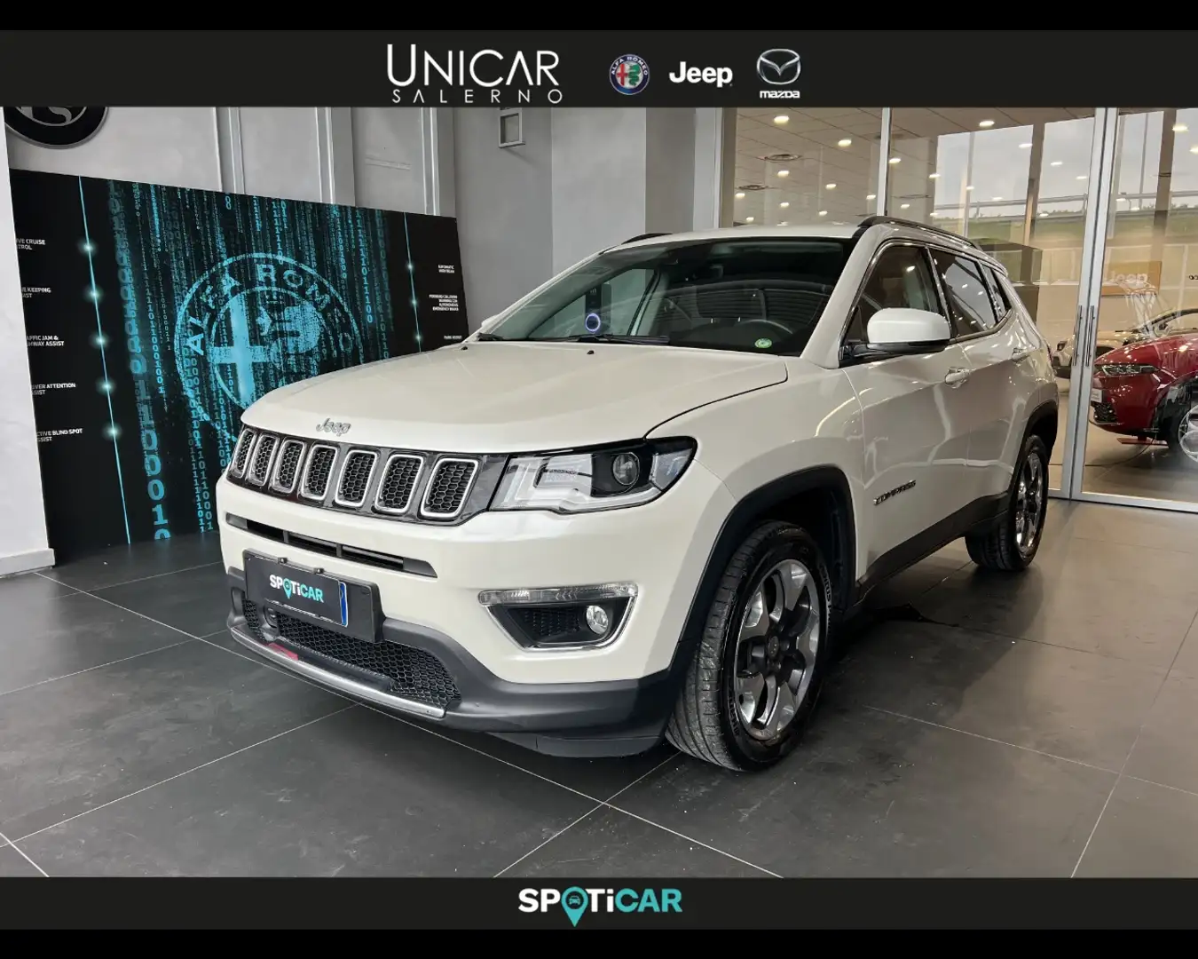 Jeep Compass 1.6 Multijet Limited Wit - 1