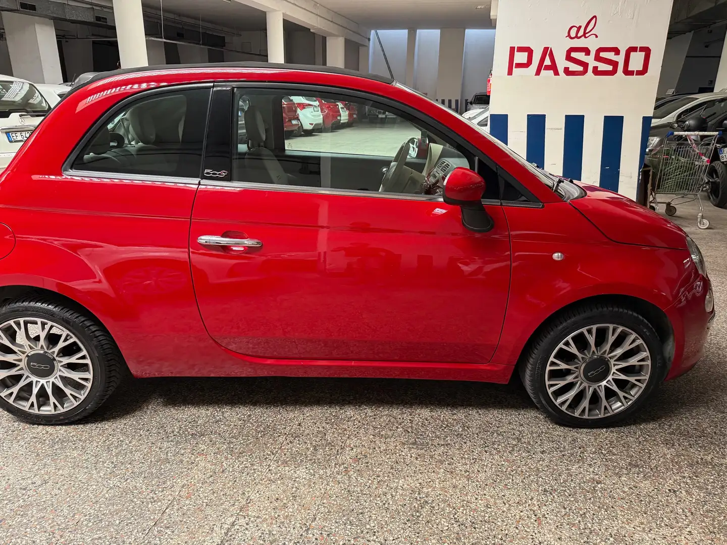 Fiat 500C Lounge Rouge - 2