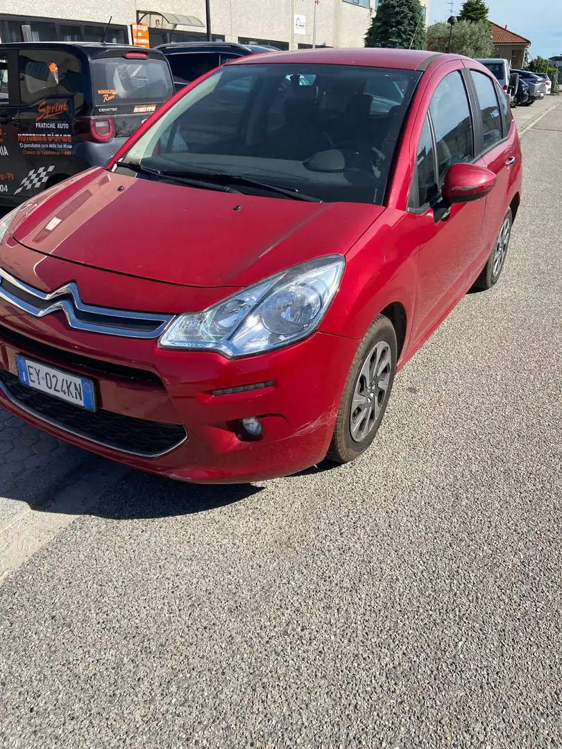 Citroen C3 C3 1.2 puretech Seduction 82cv E6 Rood - 2