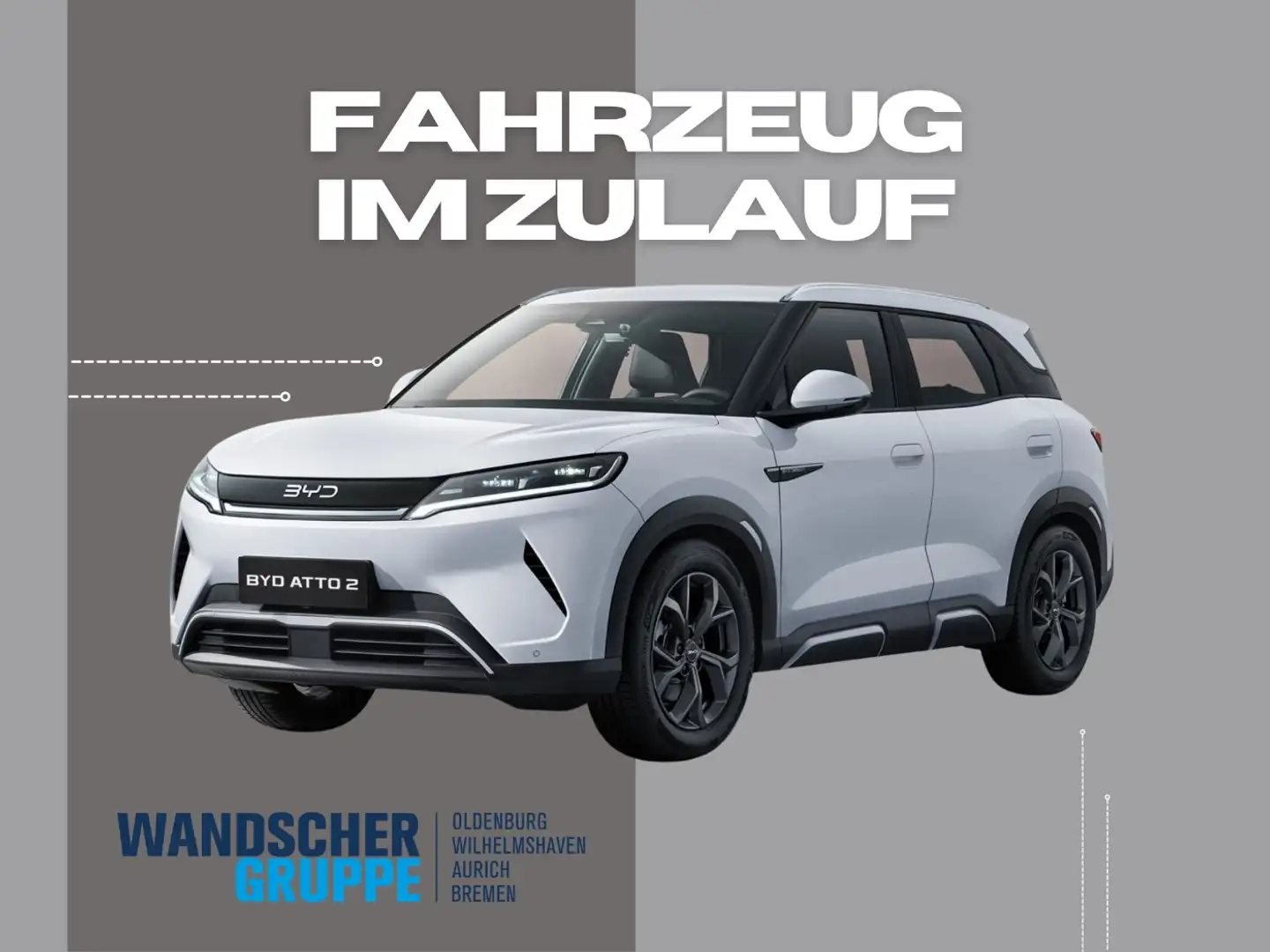 BYD Atto 2 45.1kWh Boost 360 Pano Wärmepumpe Navi LHZ Blanc - 1