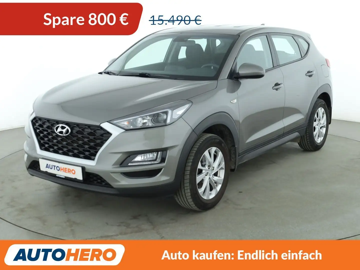 Hyundai TUCSON 1.6 Pure 2WD*NAVI*CAM*KLIMA* Grau - 1