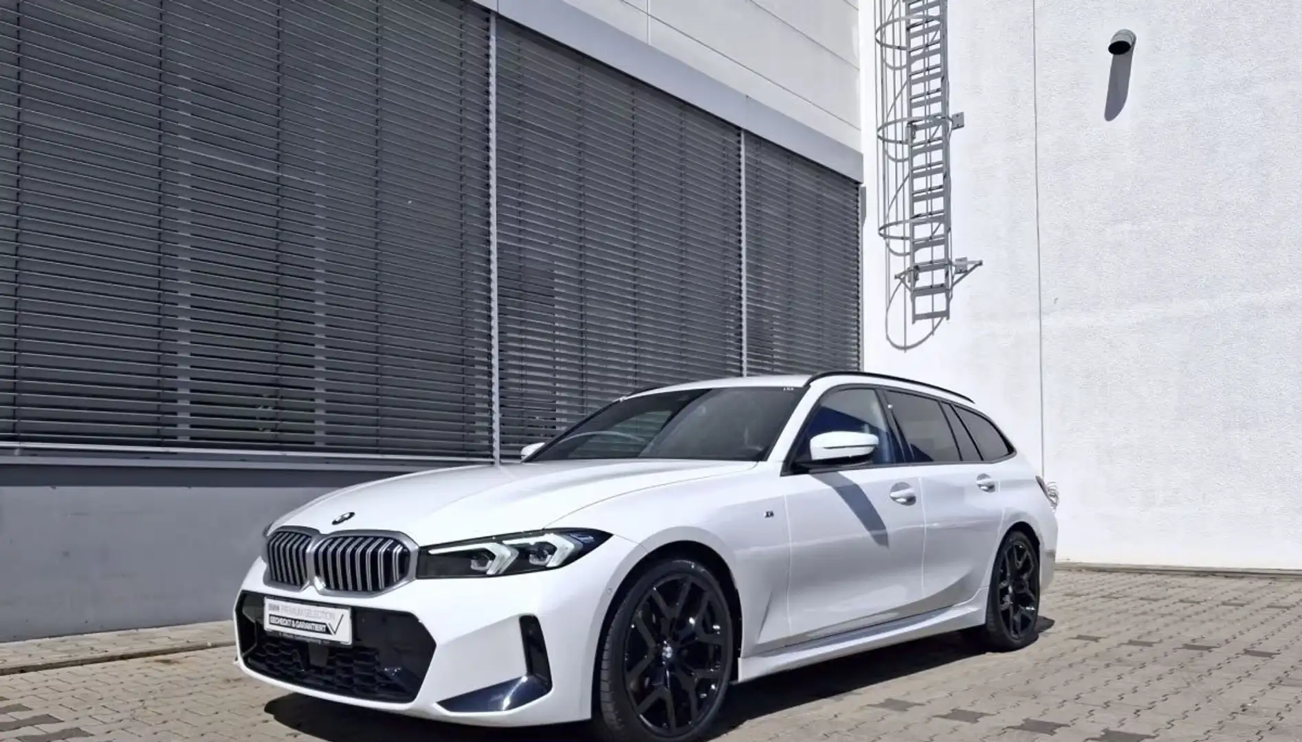 BMW 318 318d 48V Touring Msport MY25 LED NAVI BLACK Blanc - 2