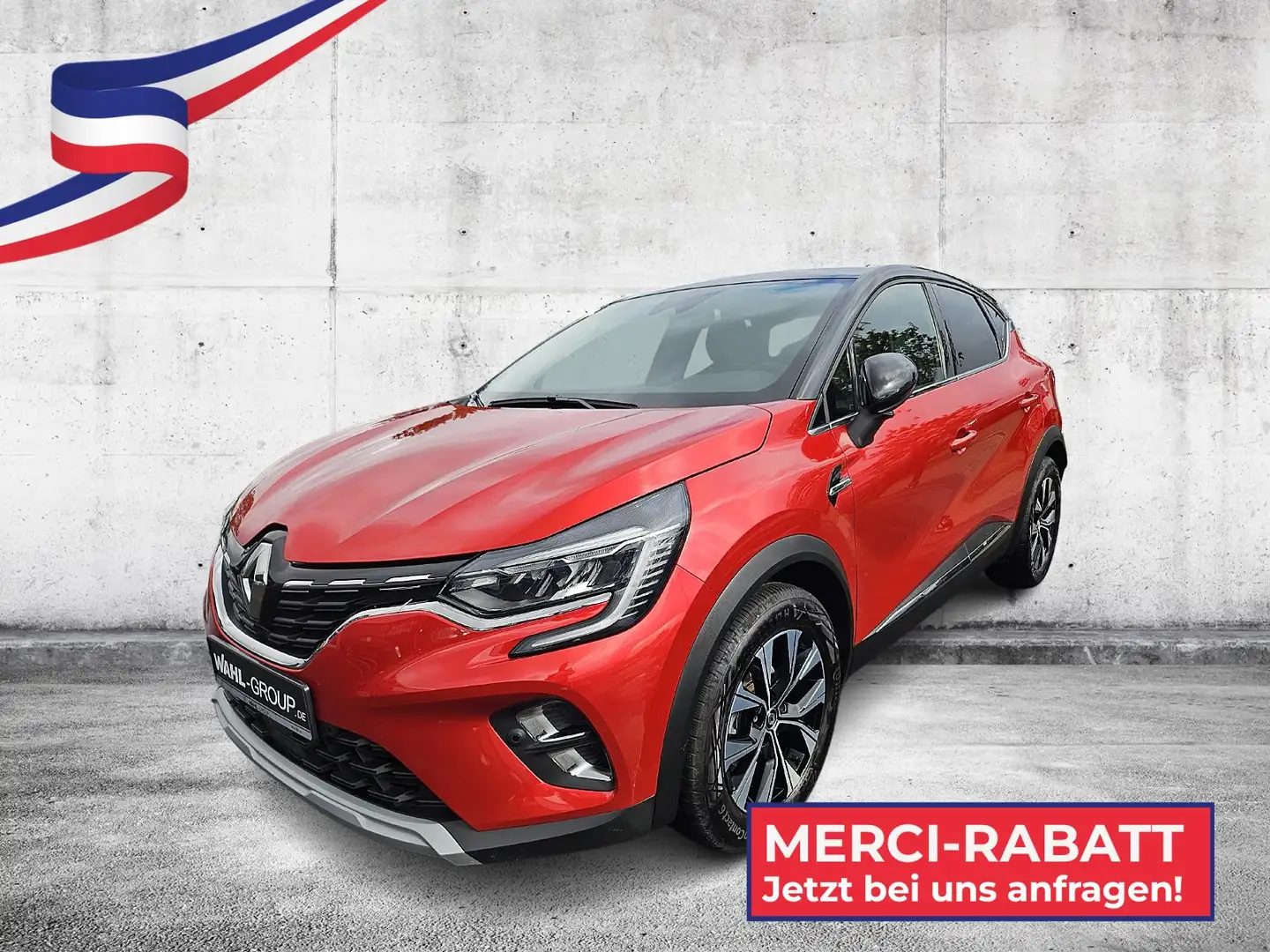 Renault Captur Techno TCe 140, LED, NAVI, RFK, SHZ, Schwarz - 1