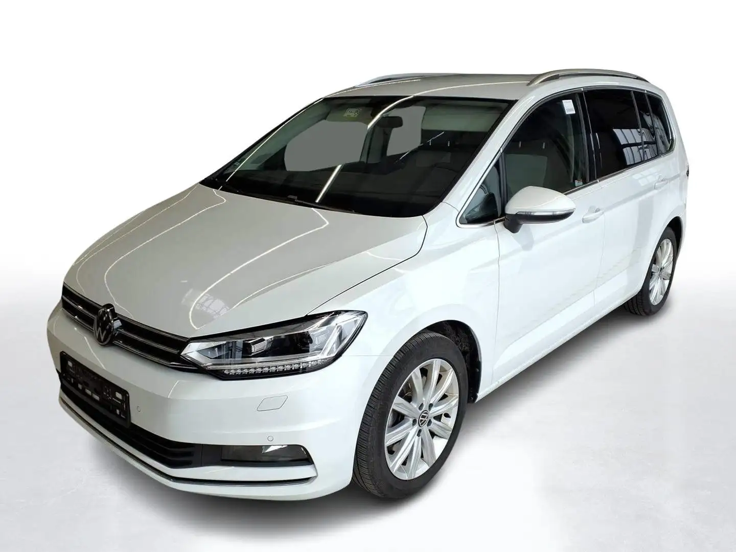 Volkswagen Touran 2.0 TDI DSG Highline 7-Sitzer AHK Kamera Weiß - 2