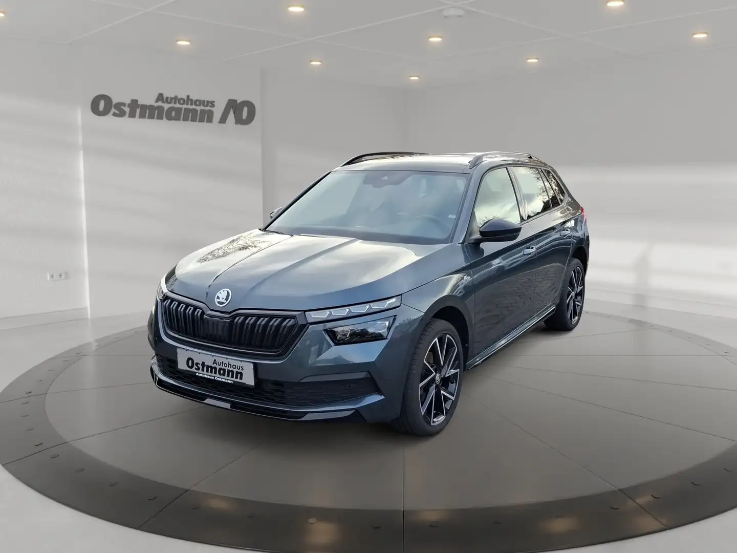 Skoda Kamiq 1.5 TSI Monte Carlo RFK PDC ACC CarPlay Grijs - 1
