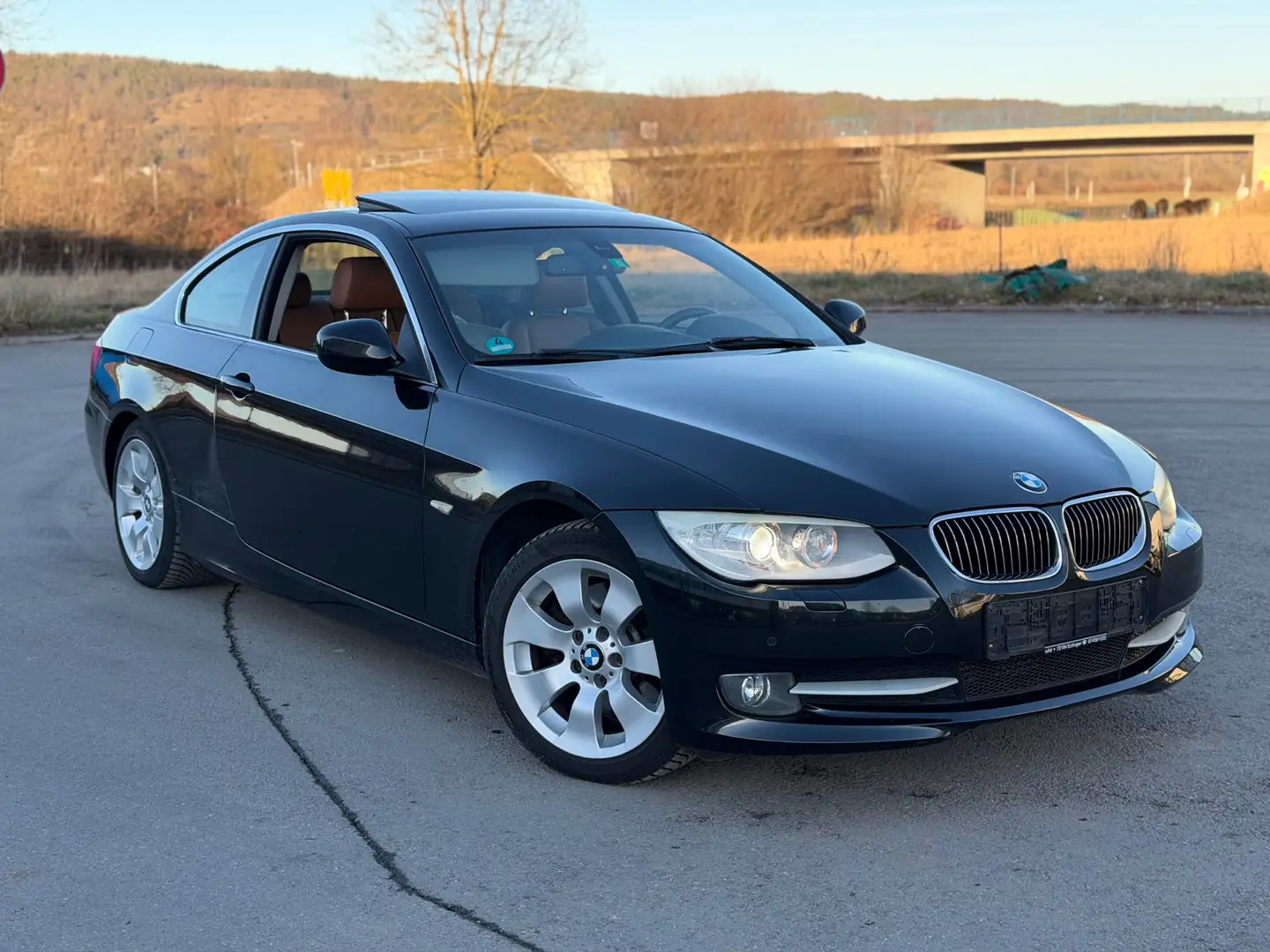 BMW 325 d Coupe Aut. Leder| Navi | Schiebedach | MFL Schwarz - 1
