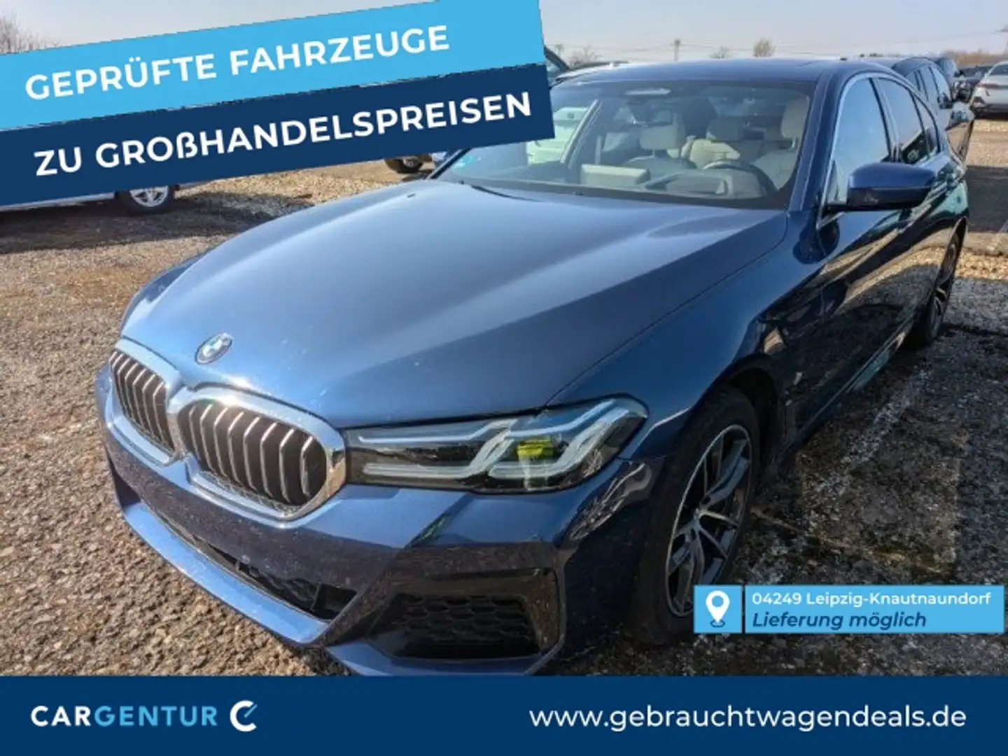 BMW 540 i xDrive M Sport AHK R-Line S-Dach SpoSi Blau - 1