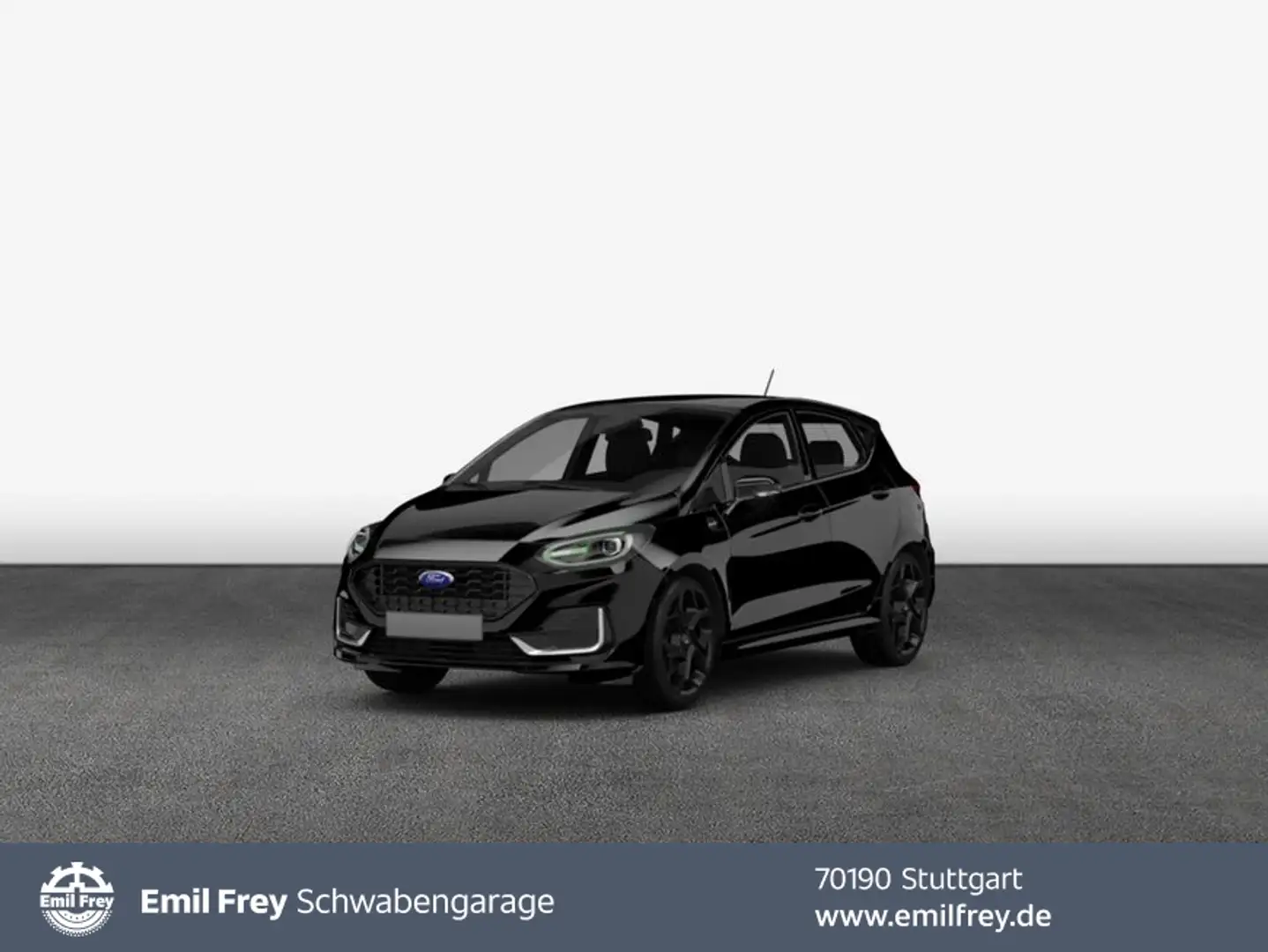 Ford Fiesta 1.0 EcoBoost S&S ST-LINE Schwarz - 1