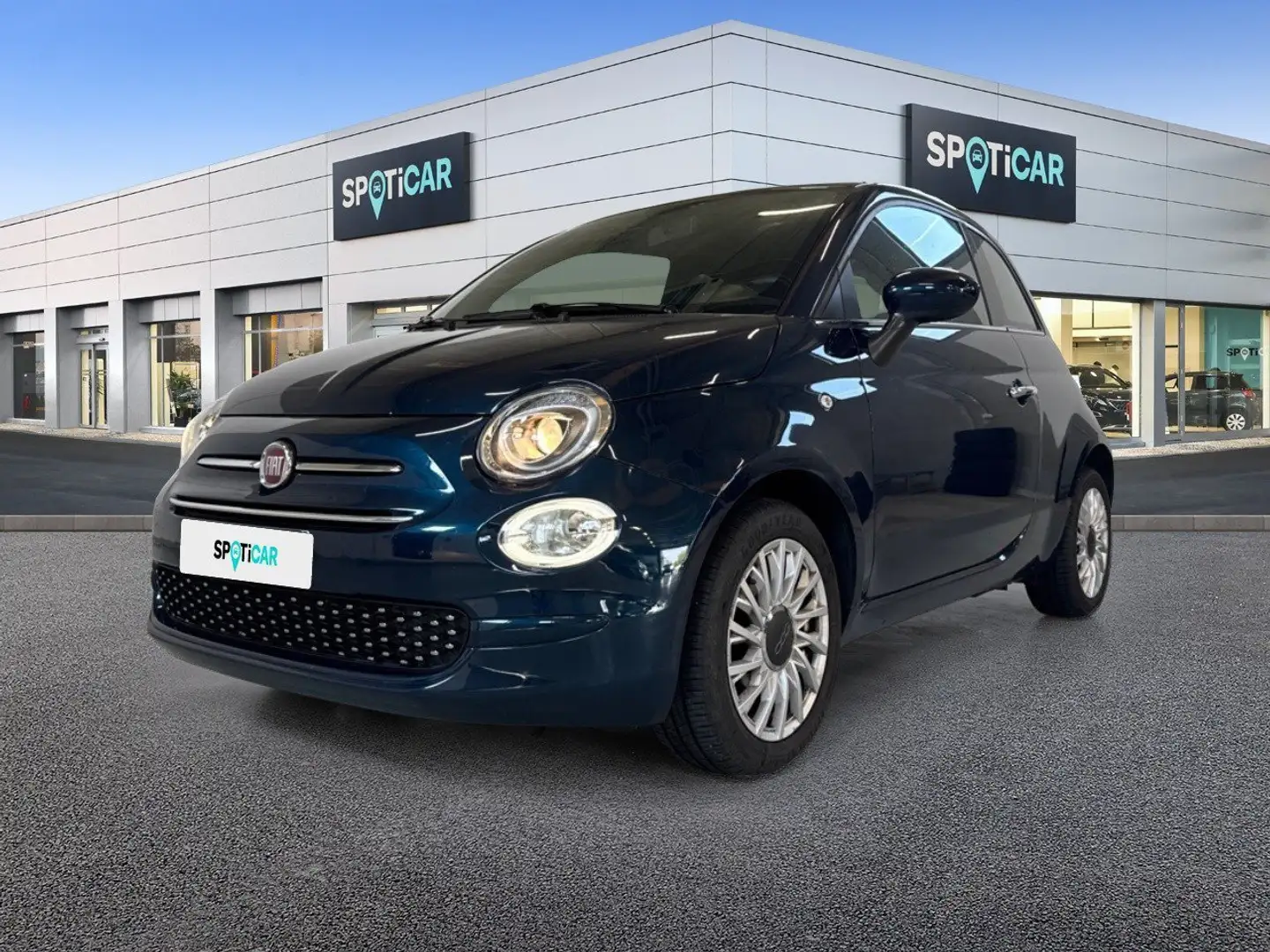 Fiat 500 1.2 69cv Lounge Blu/Azzurro - 1
