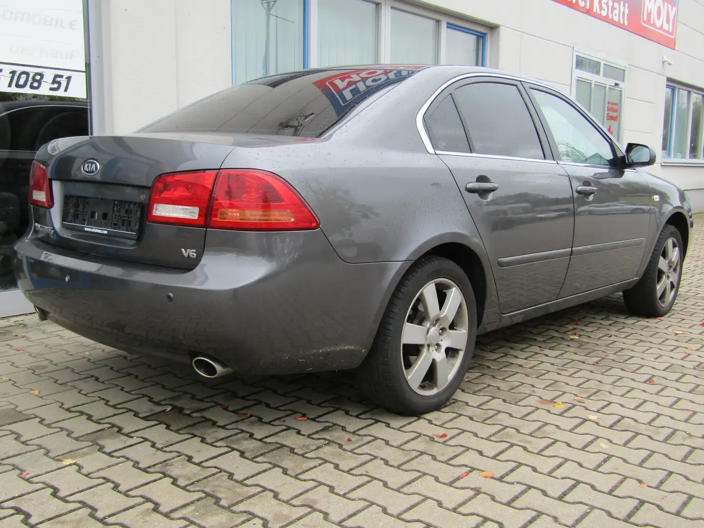 Kia Magentis 4 DR Sedan, High Grade, EX Top, Automatik, Leder Gri - 2
