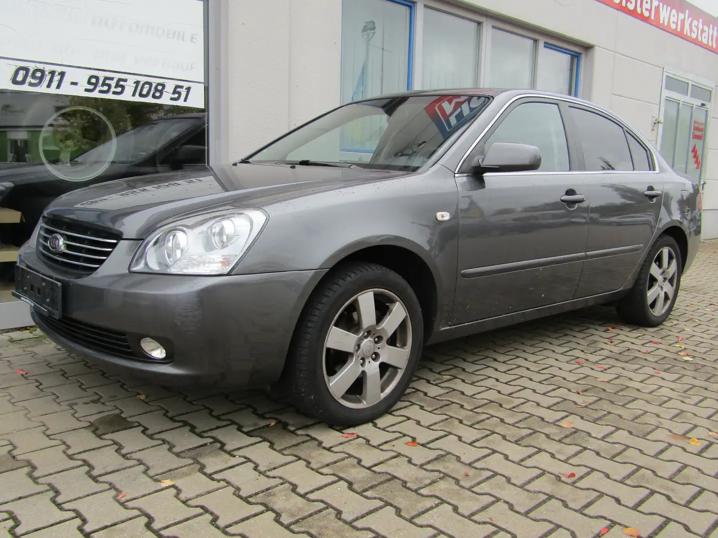 Kia Magentis 4 DR Sedan, High Grade, EX Top, Automatik, Leder Gri - 1