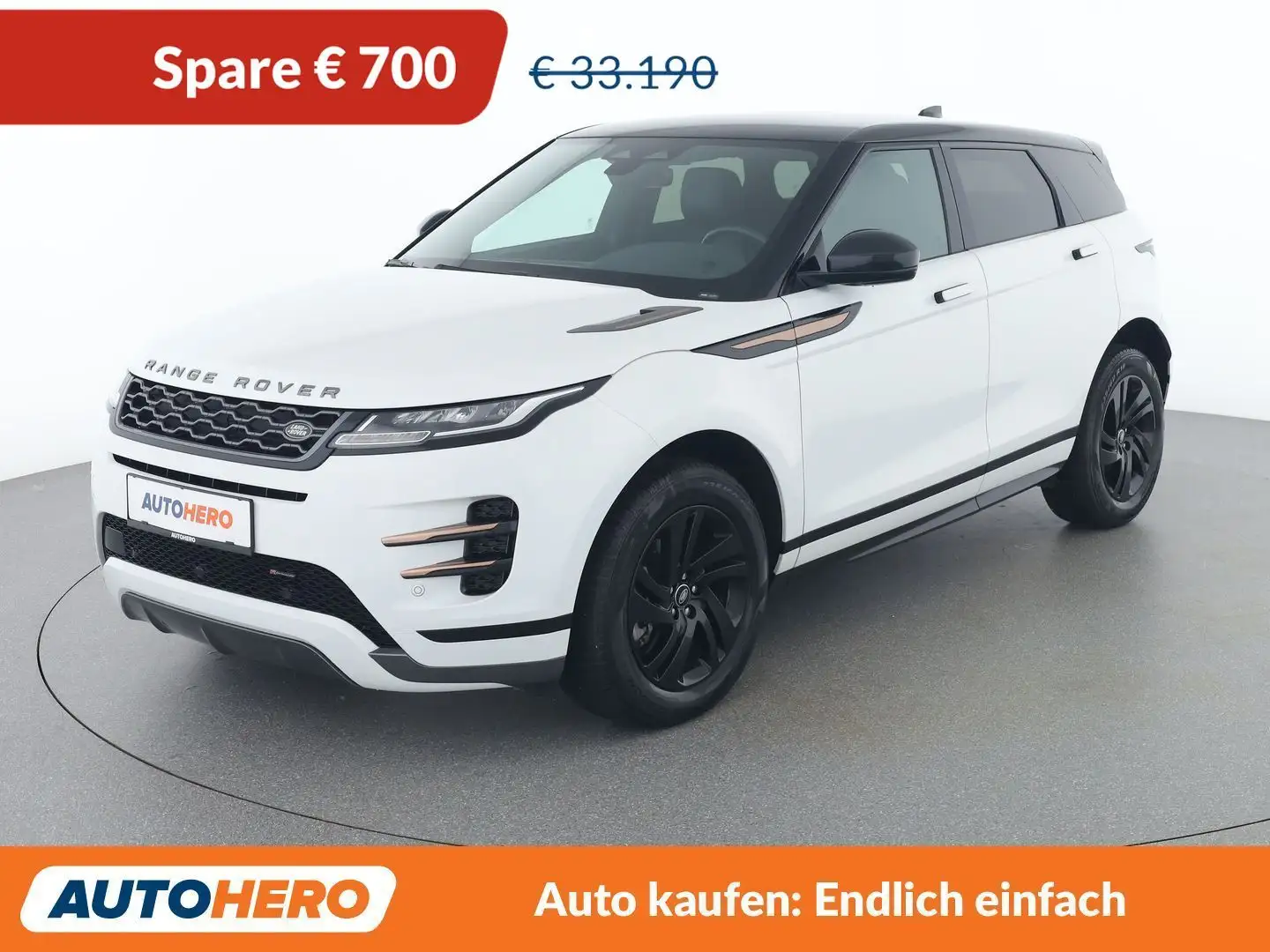 Land Rover Range Rover Evoque D165 Mild-Hybrid S R-Dynamic Weiß - 1