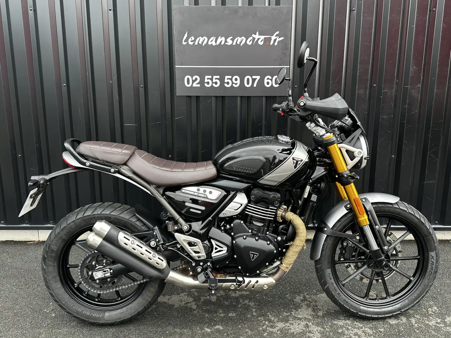 Triumph Scrambler 400 X Чёрный - 1