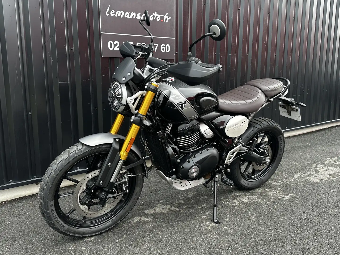 Triumph Scrambler 400 X Чёрный - 2