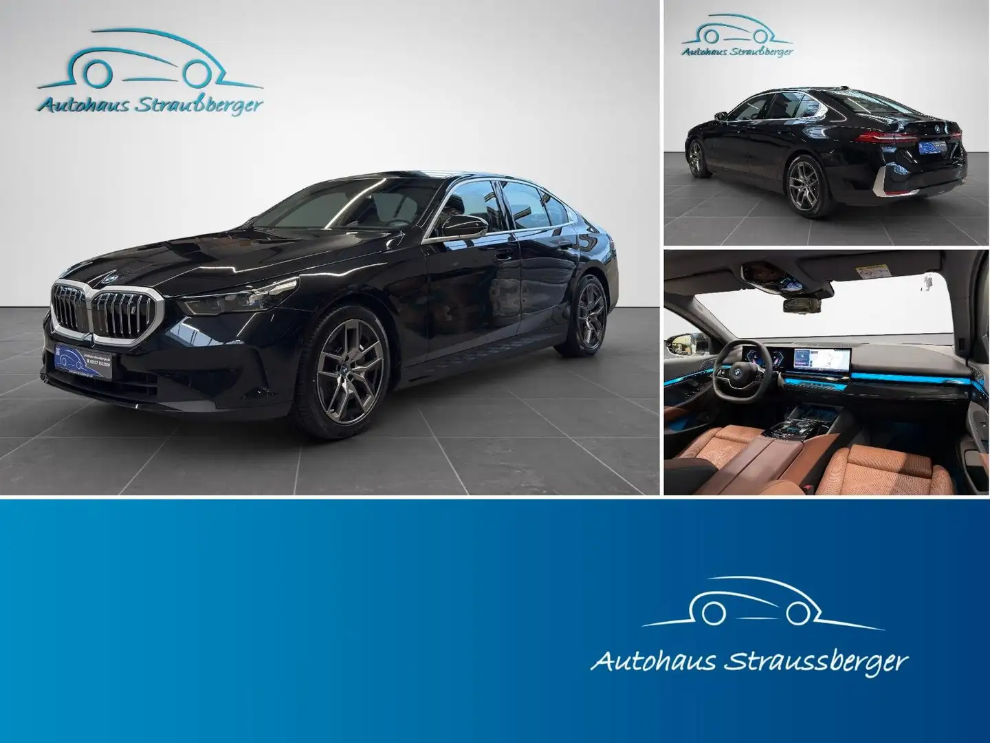 BMW i5 40e Lim. ACC B&W 360° Pano KZU HuD 4ZK SHZ Чорний - 1