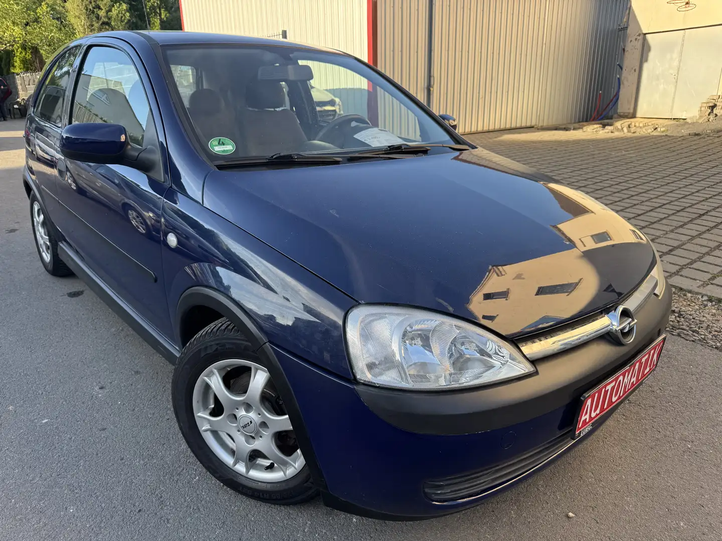 Opel Corsa 1.2 16V/Automatik/110000 km/Klima/Alu/TÜV 01-27 Azul - 1