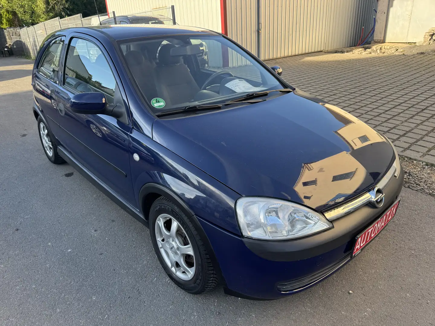 Opel Corsa 1.2 16V/Automatik/110000 km/Klima/Alu/TÜV 01-27 Azul - 2