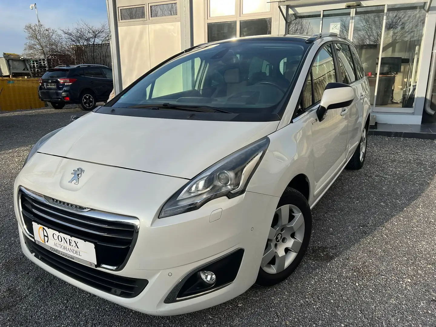 Peugeot 5008 BlueHDi NAV|XEN|PANO|HUD|R-CAM|LED|7-SITZER Weiß - 1