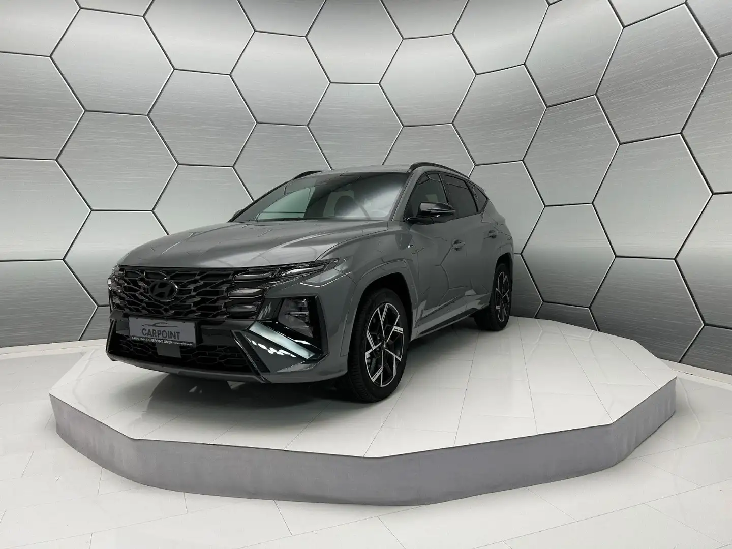 Hyundai TUCSON Hybrid N-Line 1.6 T-GDI HEV 4WD Navi HuD Gris - 1