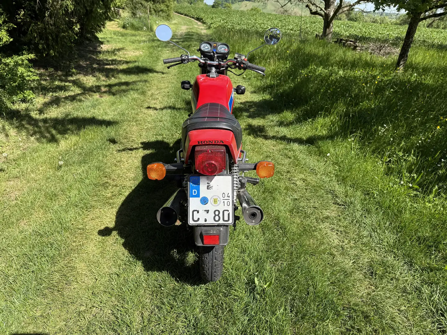 Honda CB 400 N Red - 2