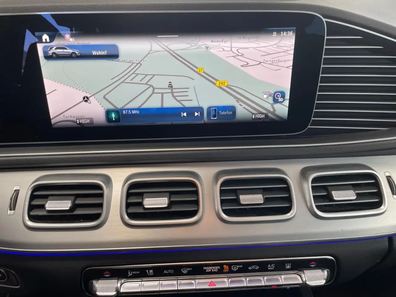 Mercedes-Benz GLE de 4matic MBUX+Burm+MBeam+Fahrassist+AHK, миниатюра 17