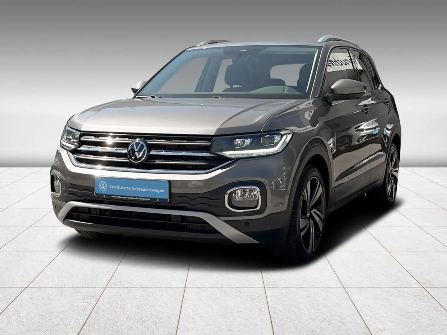 Volkswagen T-Cross 1.5 l TSI ACT Style OPF 7-Gang-DSG Navi Kamera Grau - 1