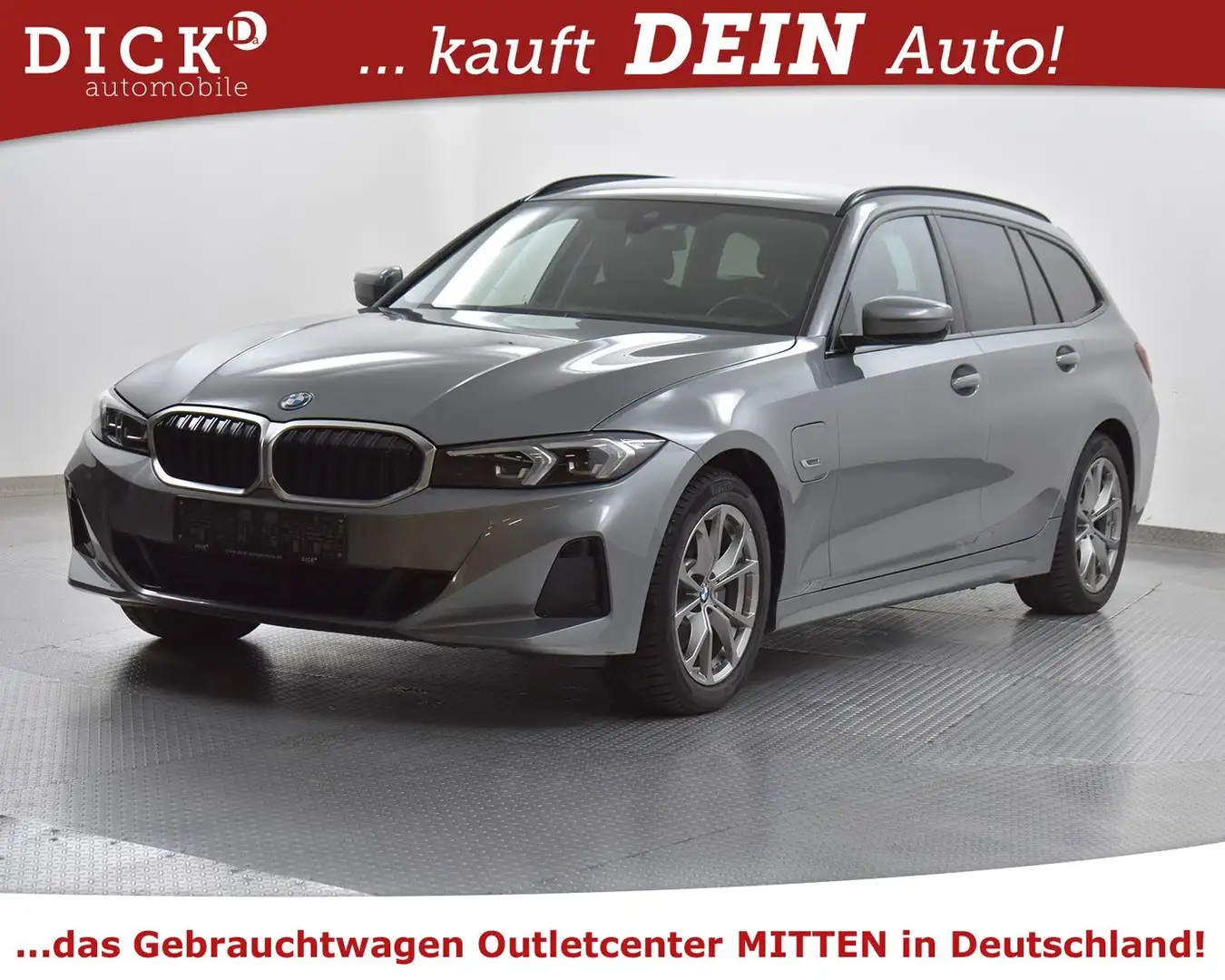 BMW 330 e Aut. FACELIFT+PROF+VIRTU+LED+SHZ+PDC+TEMP+M Gris - 2